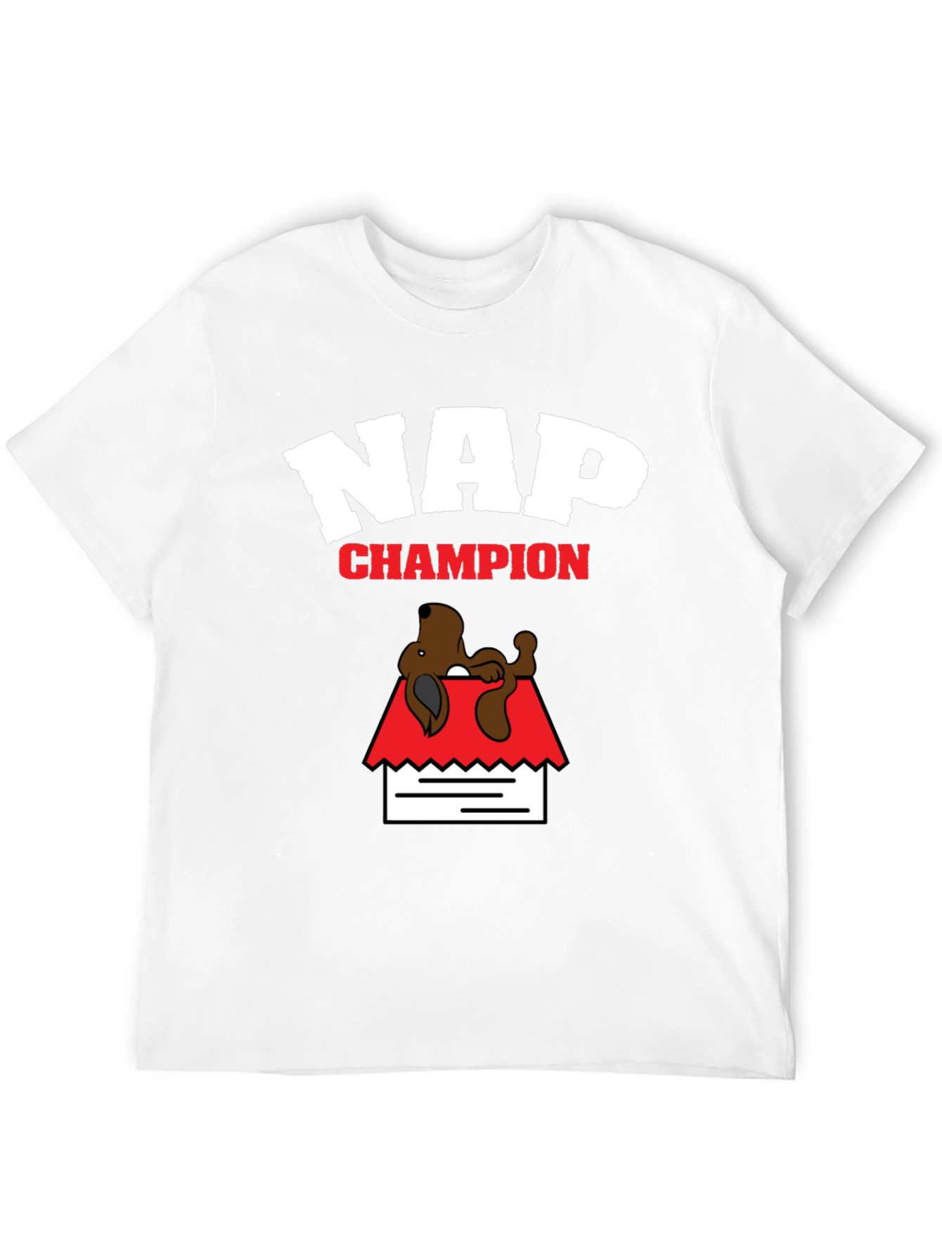 Nap Champion T-Shirt - Funny Graphic Tee