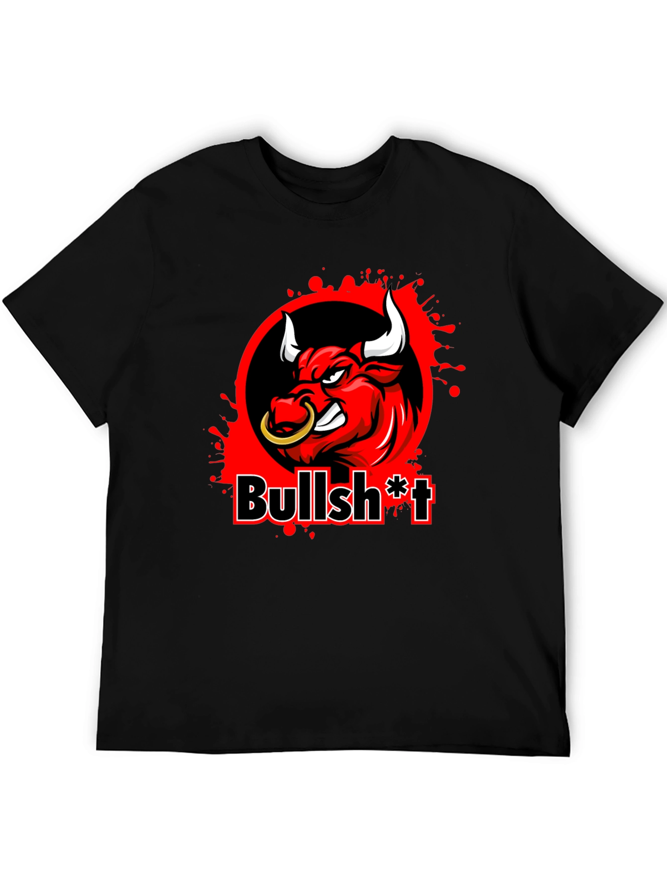 Bullsh*t Graphic Tee - Bold Statement T-Shirt