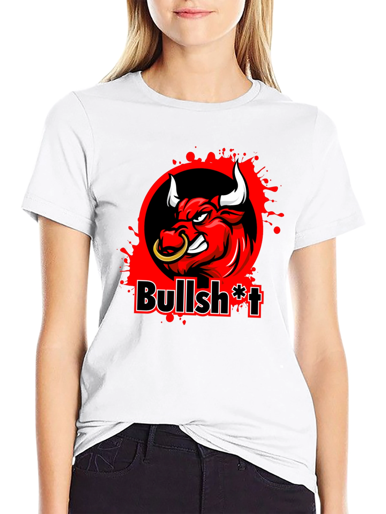 Bullsh*t Graphic Tee - Bold Statement T-Shirt