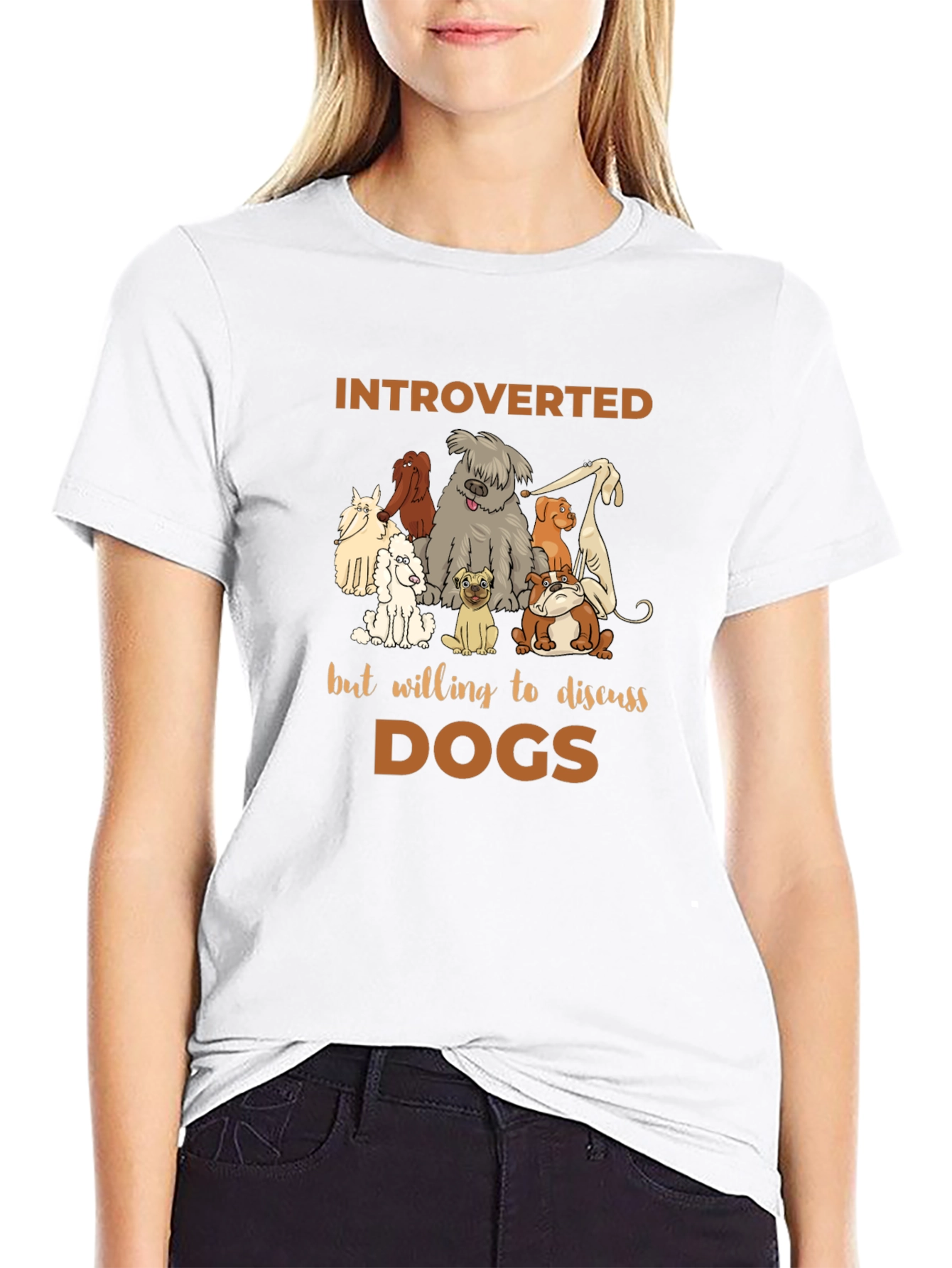Introverted Dog Lover T-Shirt