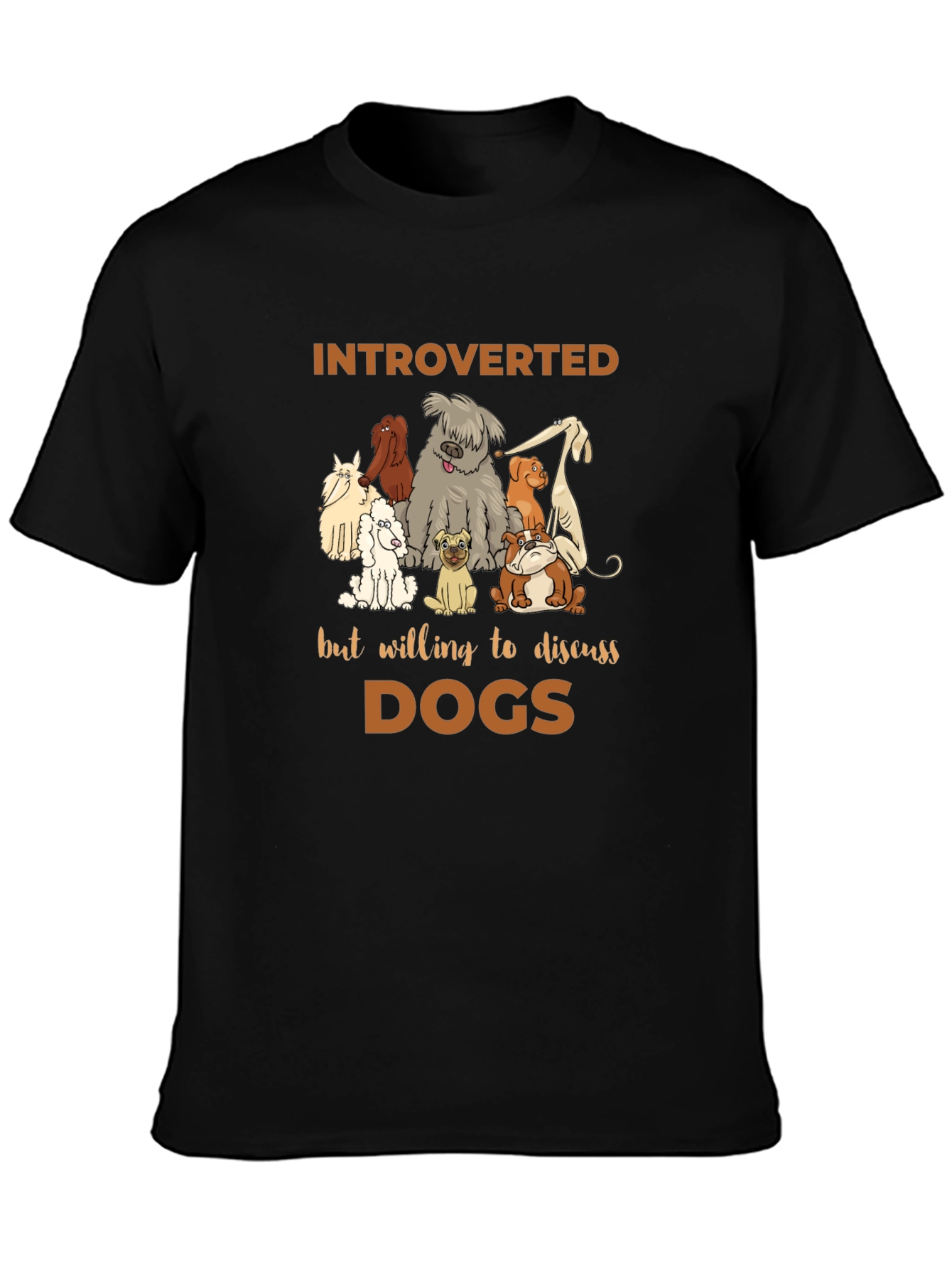 Introverted Dog Lover T-Shirt