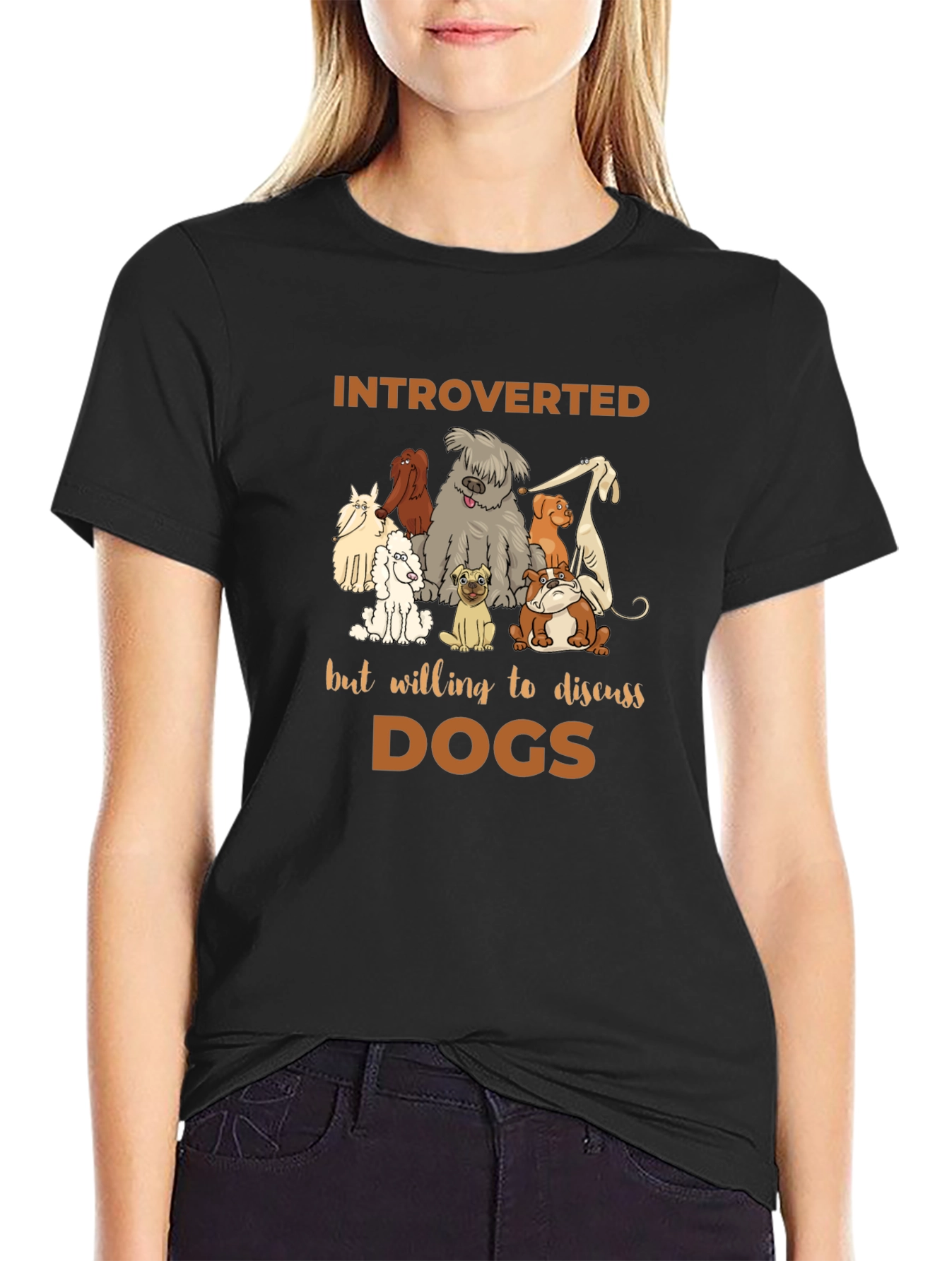 Introverted Dog Lover T-Shirt