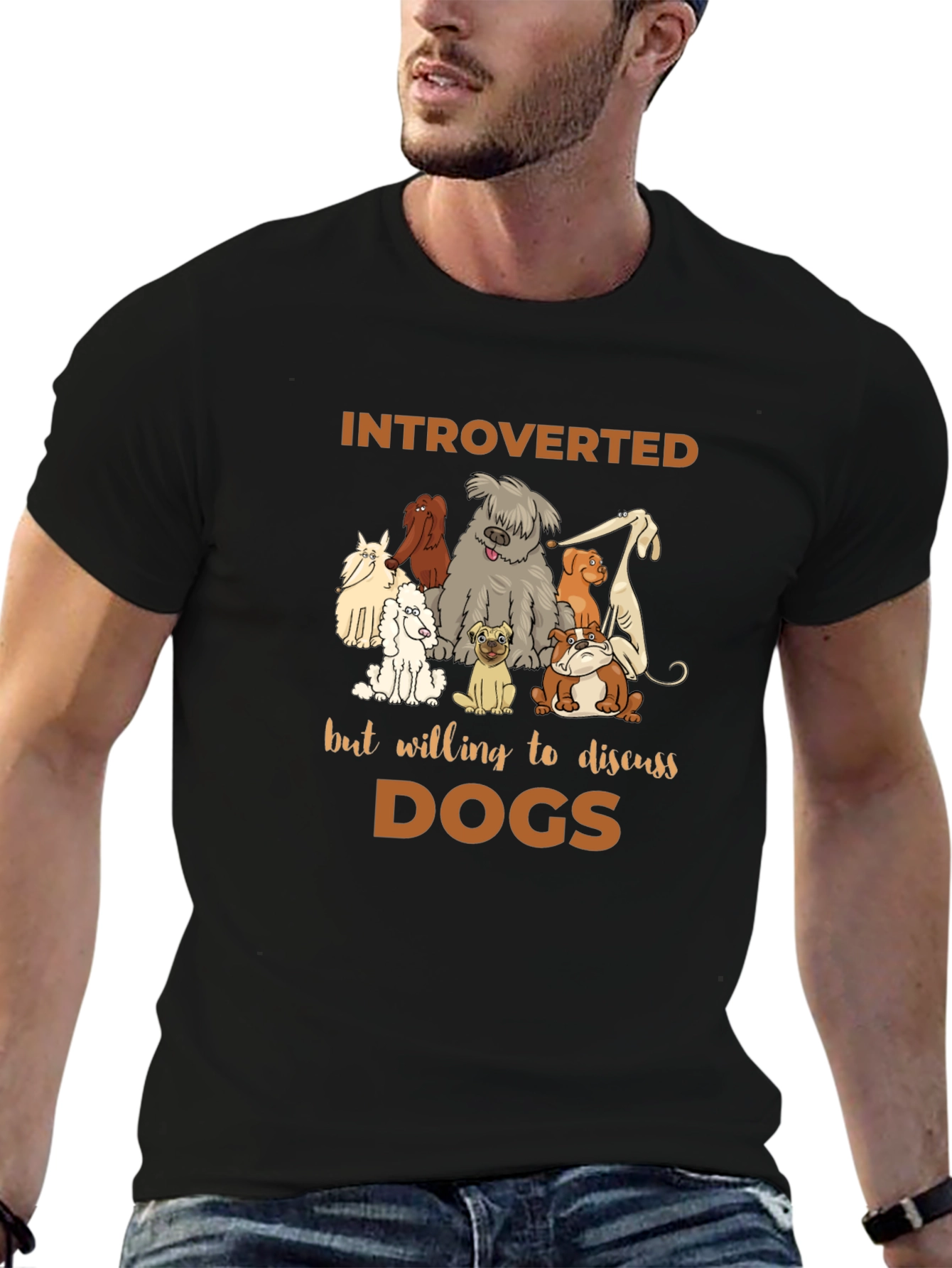 Introverted Dog Lover T-Shirt