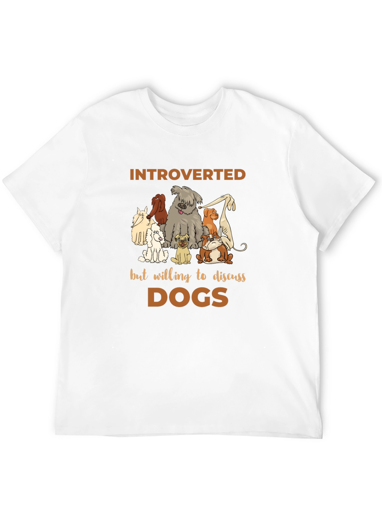 Introverted Dog Lover T-Shirt