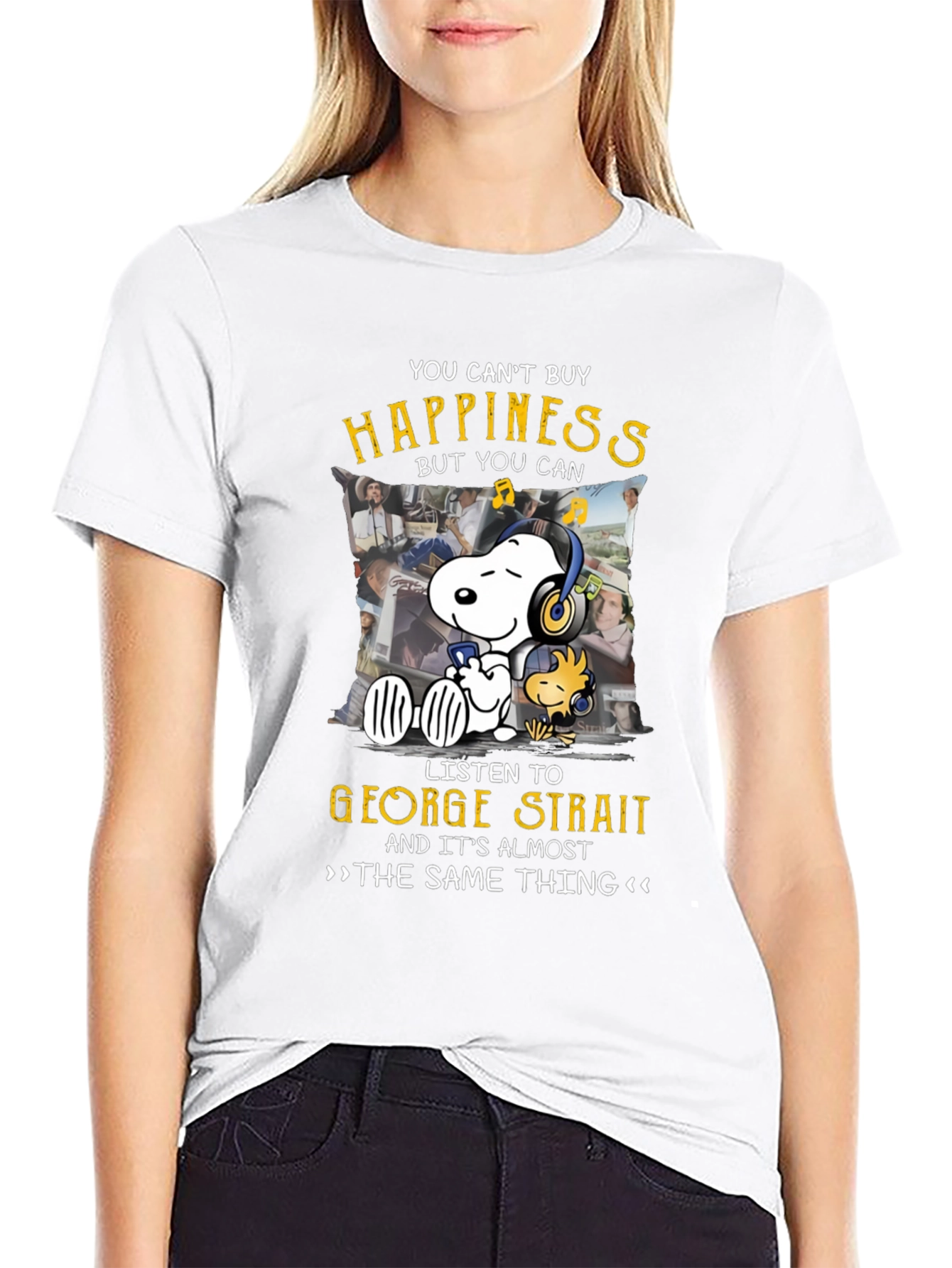 George Strait Snoopy T-Shirt