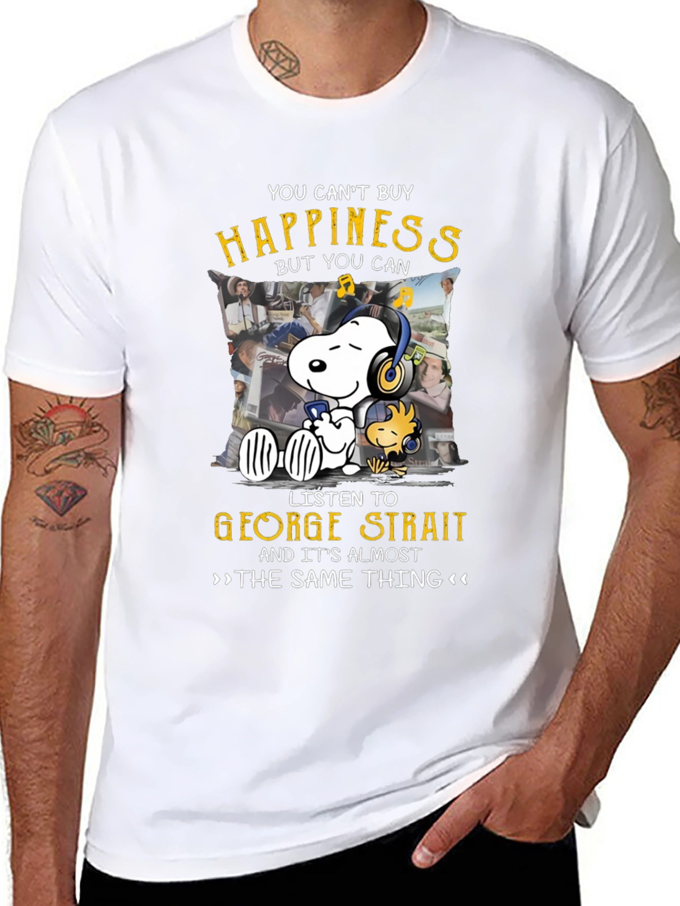 George Strait Snoopy T-Shirt