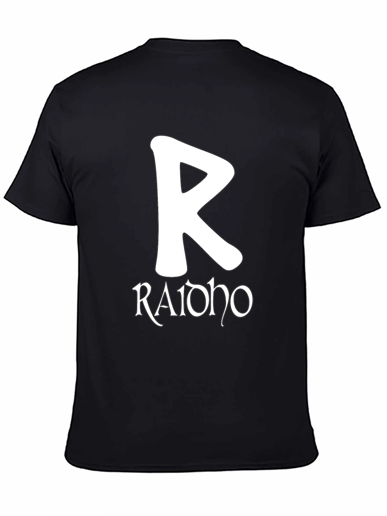 Raido Rune T-Shirt - Norse Viking Symbol Tee
