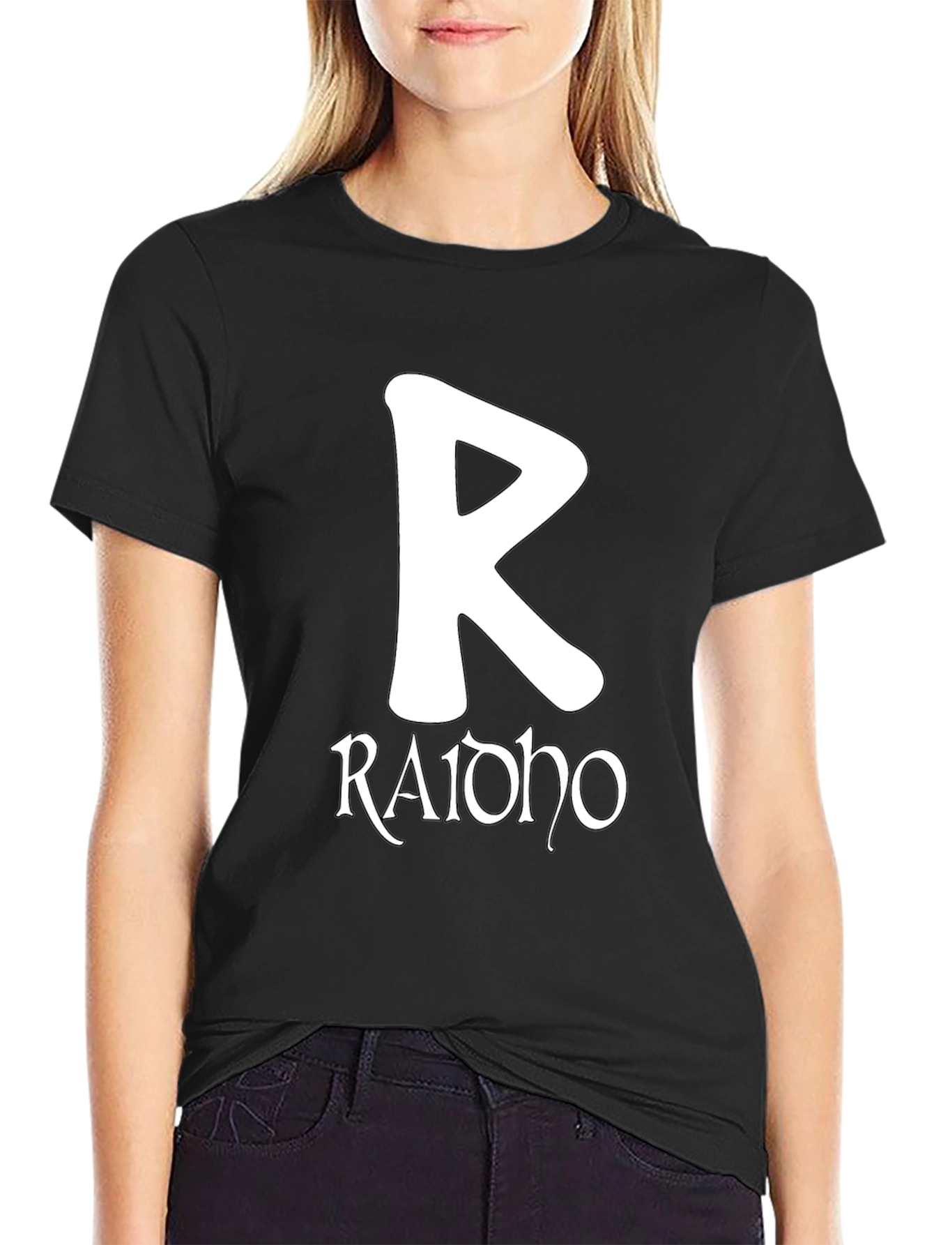 Raido Rune T-Shirt - Norse Viking Symbol Tee