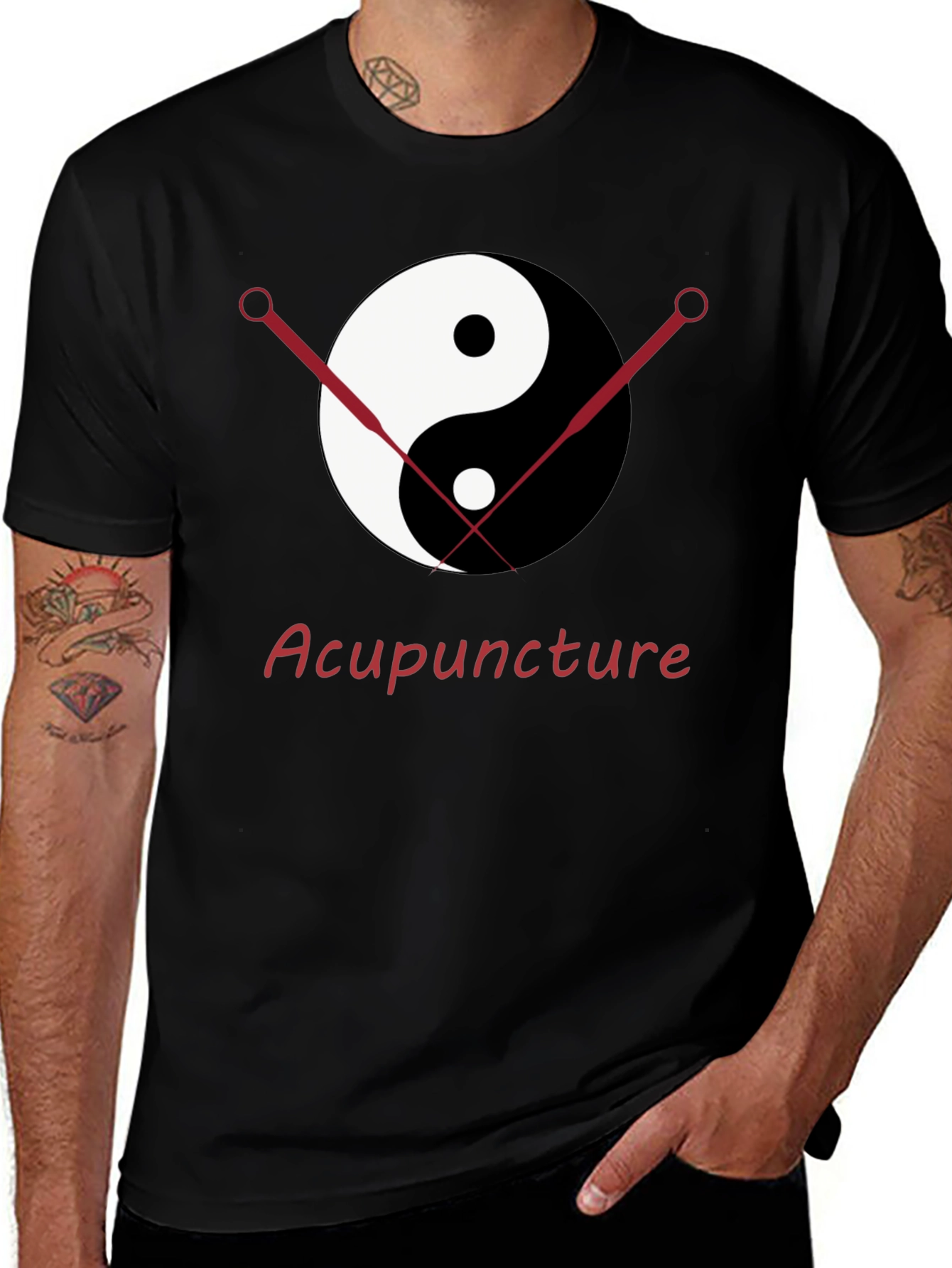 Acupuncture Yin Yang T-Shirt