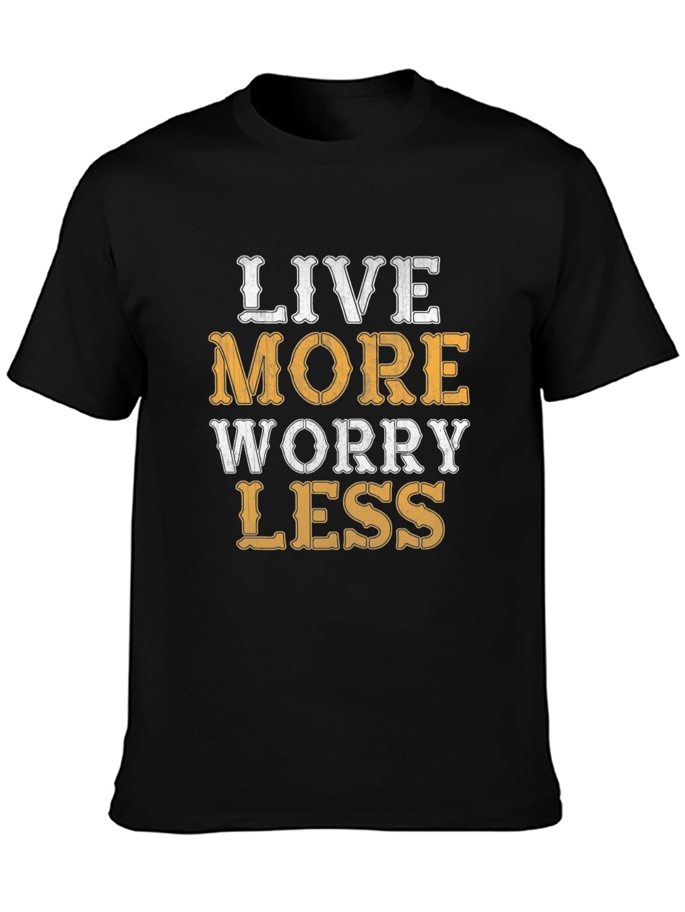 Live More Worry Less Graphic Tee