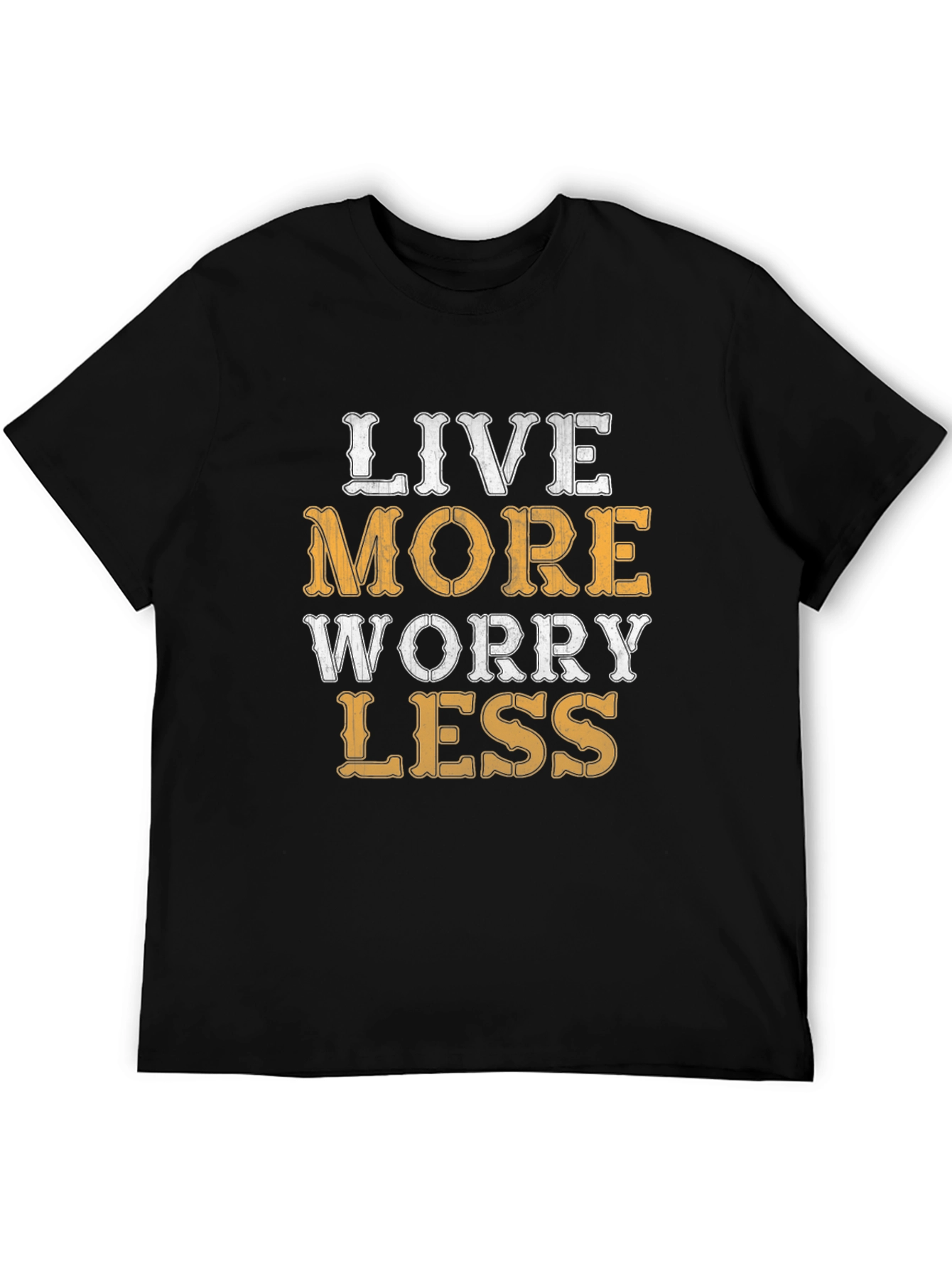 Live More Worry Less Graphic Tee