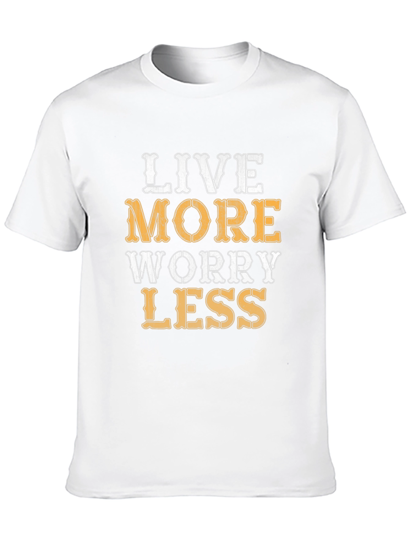 Live More Worry Less Graphic Tee