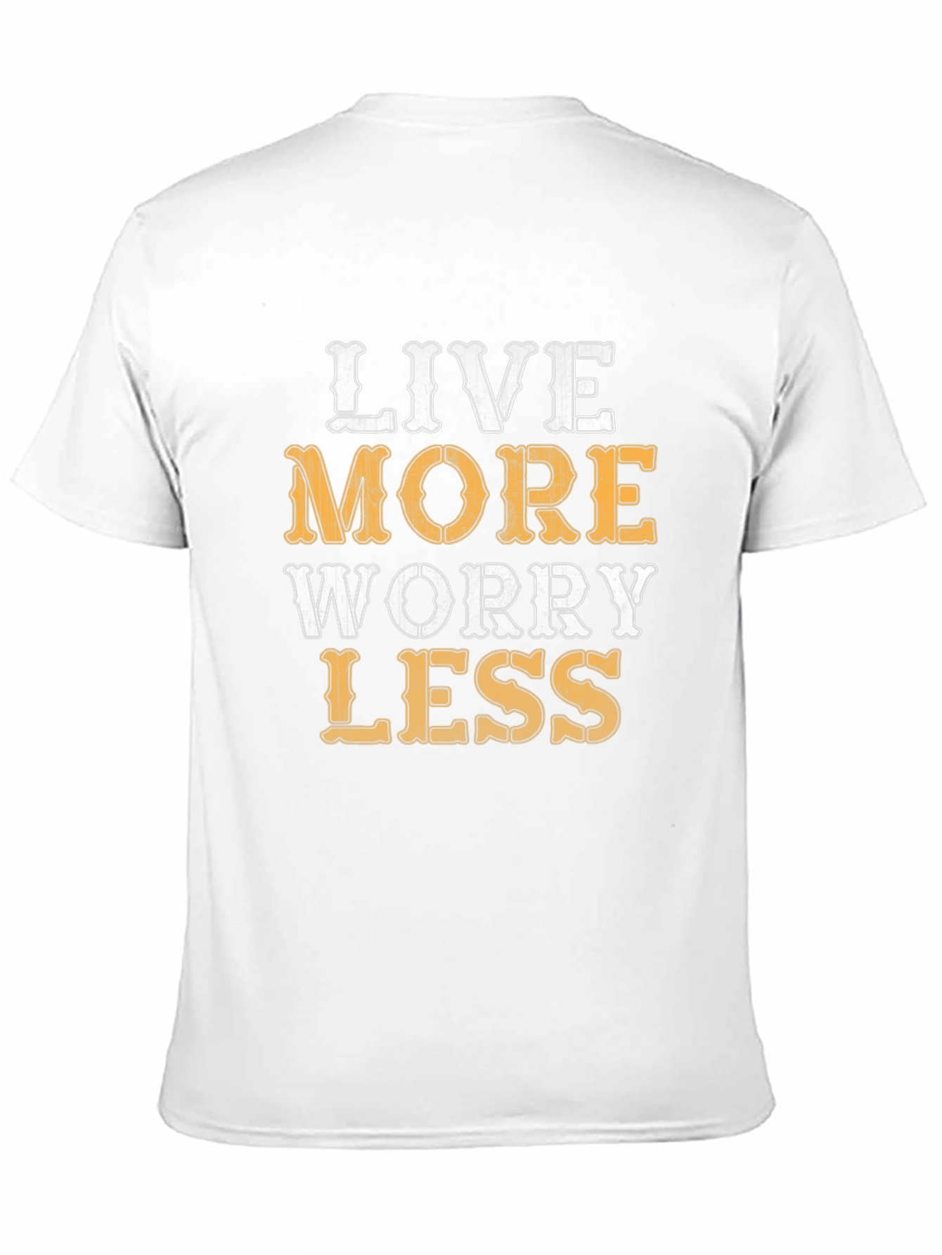 Live More Worry Less Graphic Tee