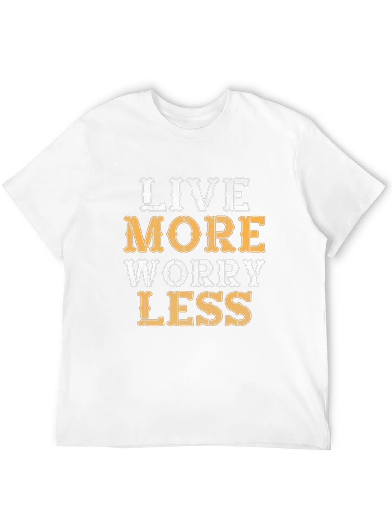 Live More Worry Less Graphic Tee