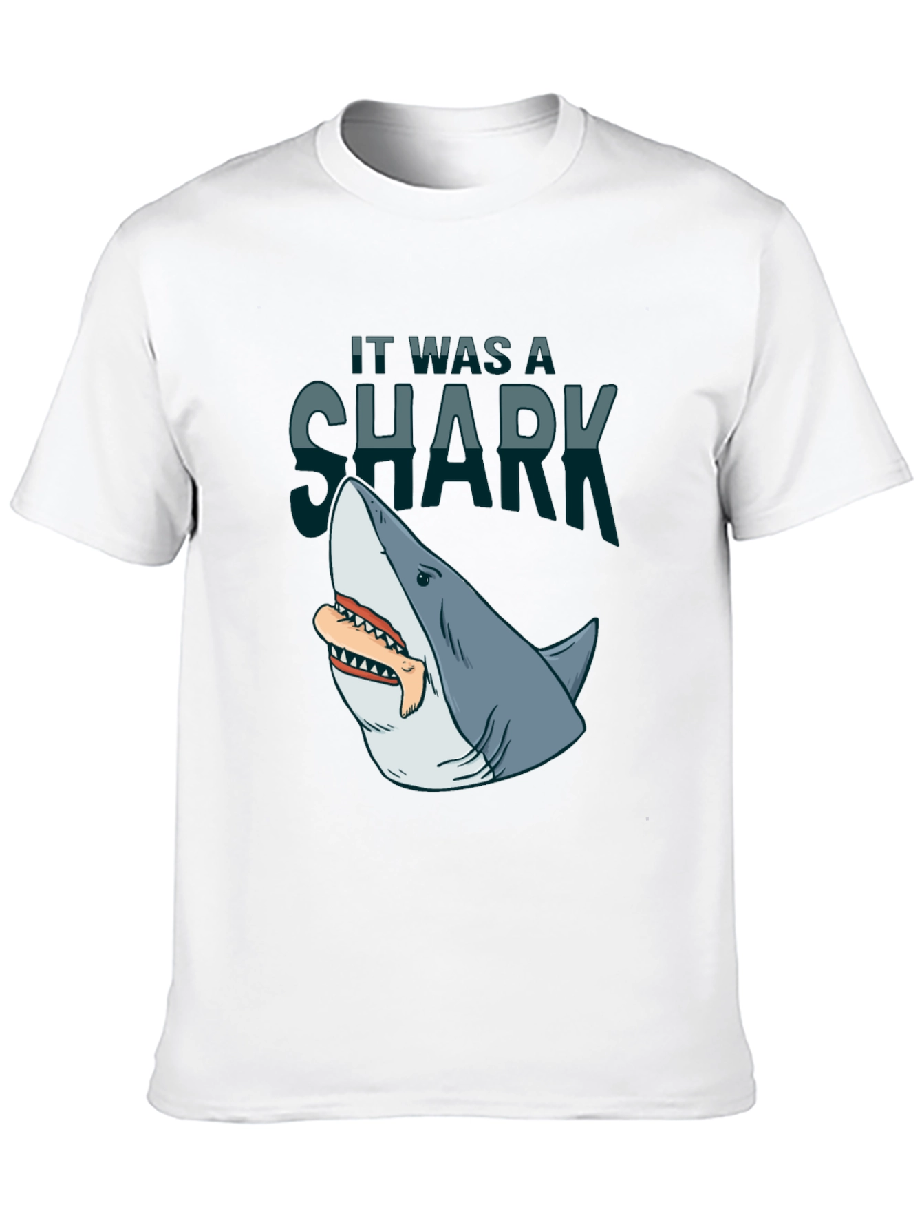 Shark Attack T-Shirt: It Was A Shark! Graphic Tee