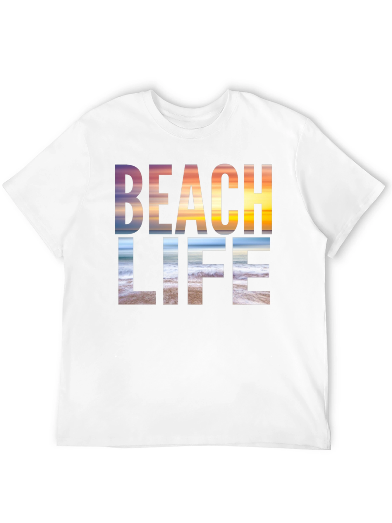 Beach Life Graphic Tee - Coastal Style