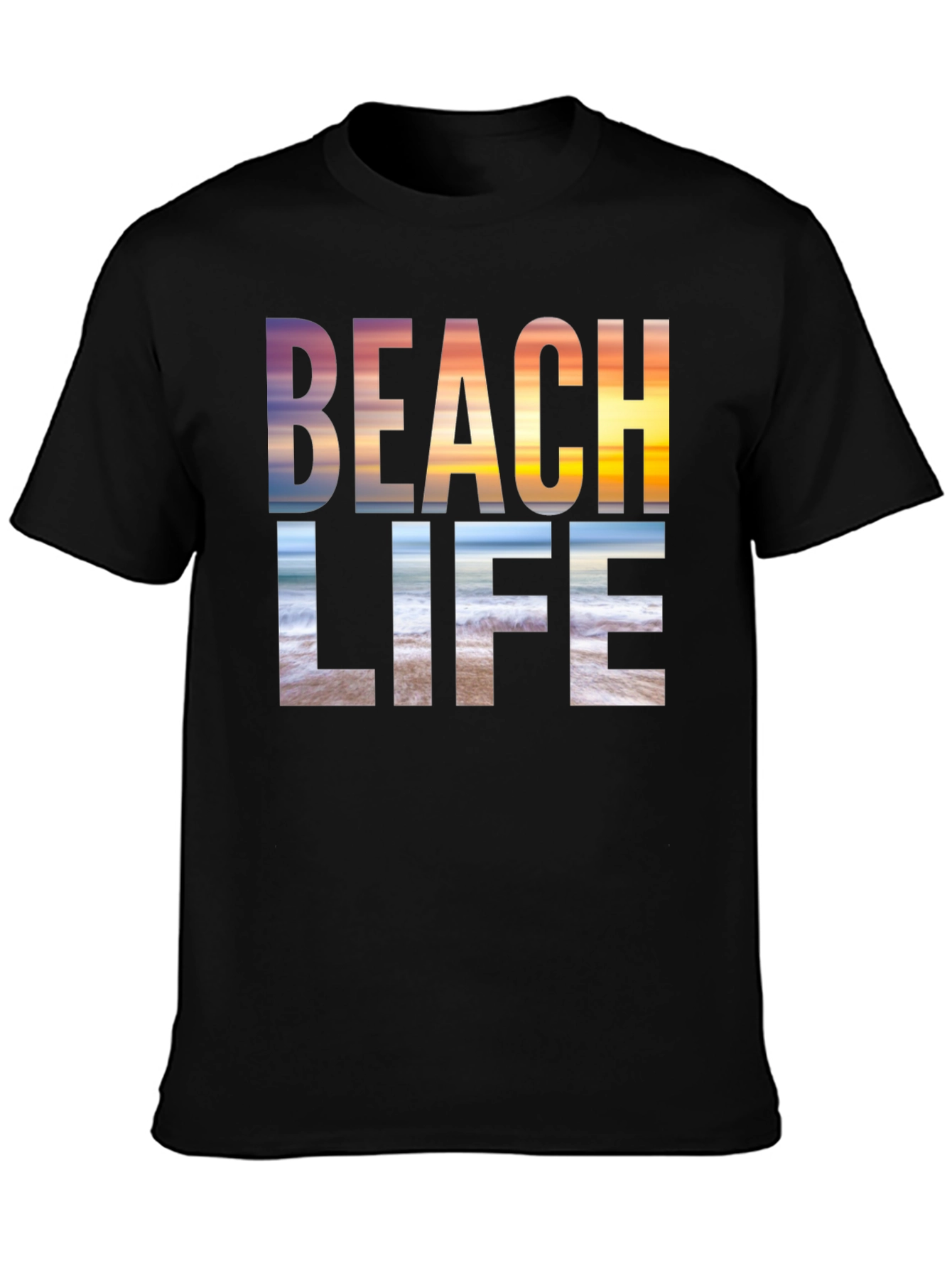 Beach Life Graphic Tee - Coastal Style