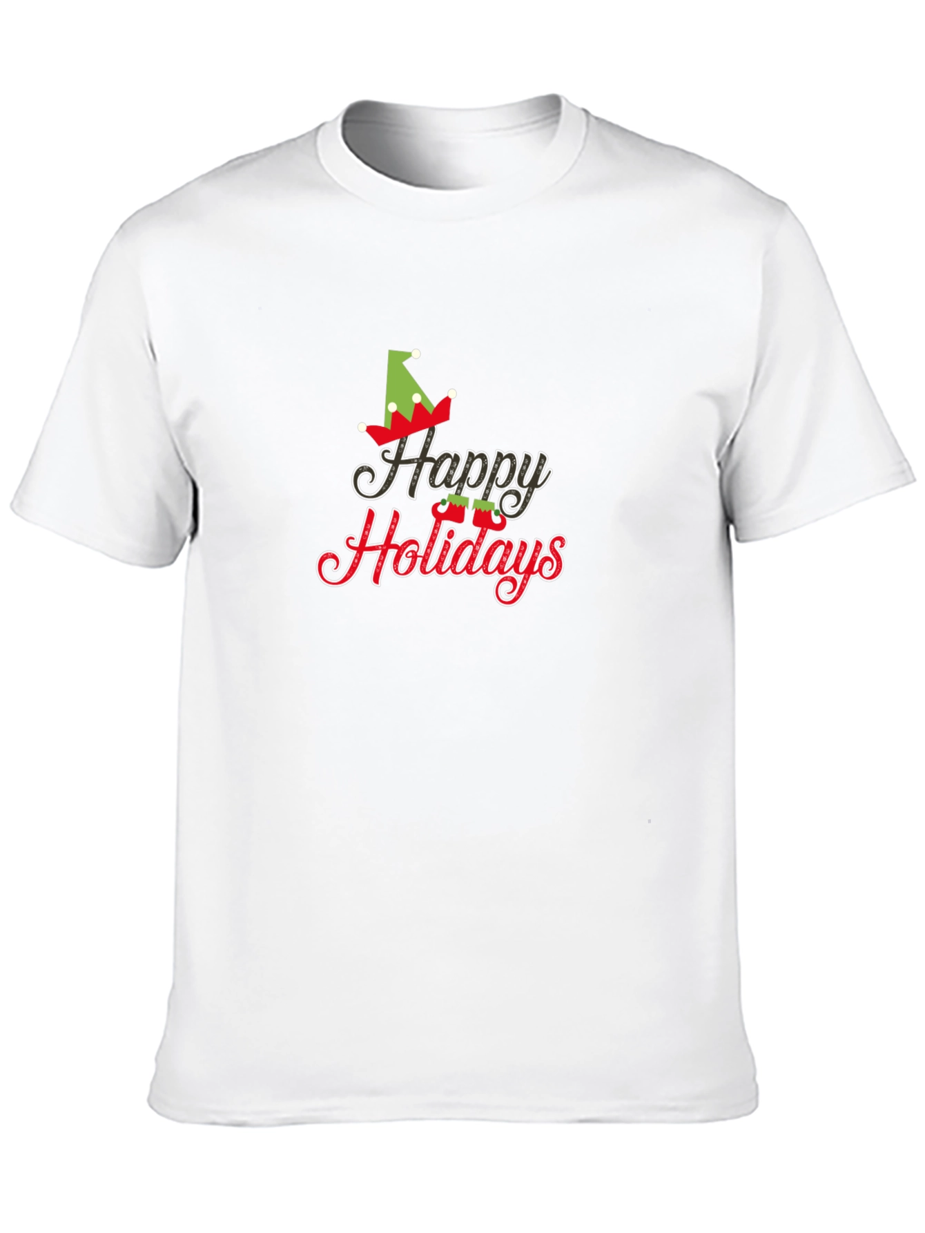Happy Holidays Elf T-Shirt - Festive Fun!