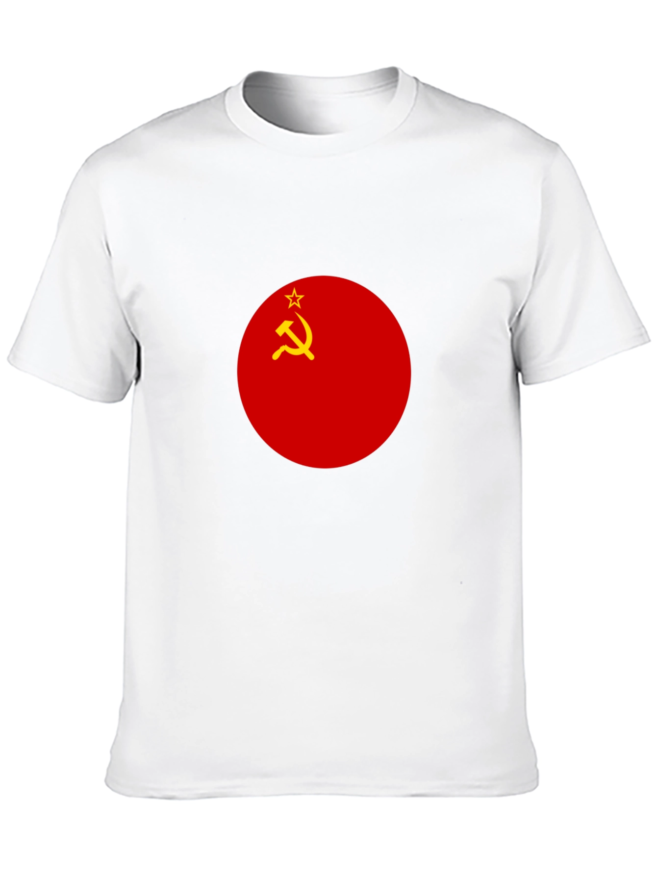 USSR Flag Graphic Tee - Retro Style