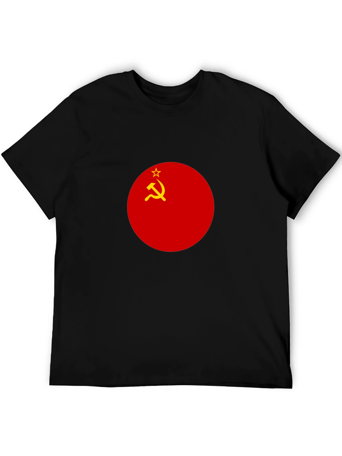 USSR Flag Graphic Tee - Retro Style