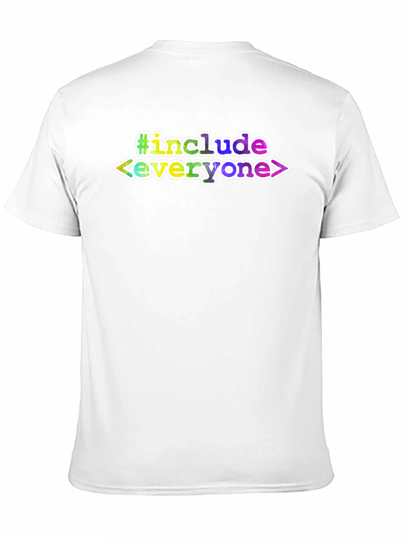 #include Everyone T-Shirt - Black Tee