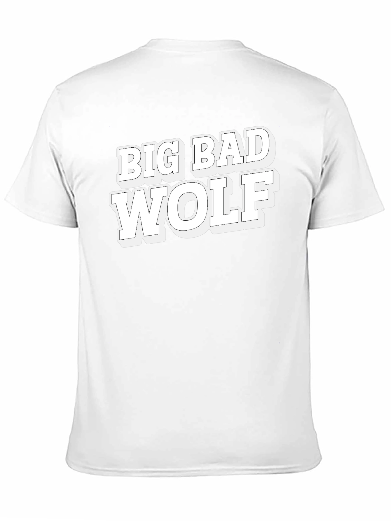 Big Bad Wolf Graphic T-Shirt - Bold Design