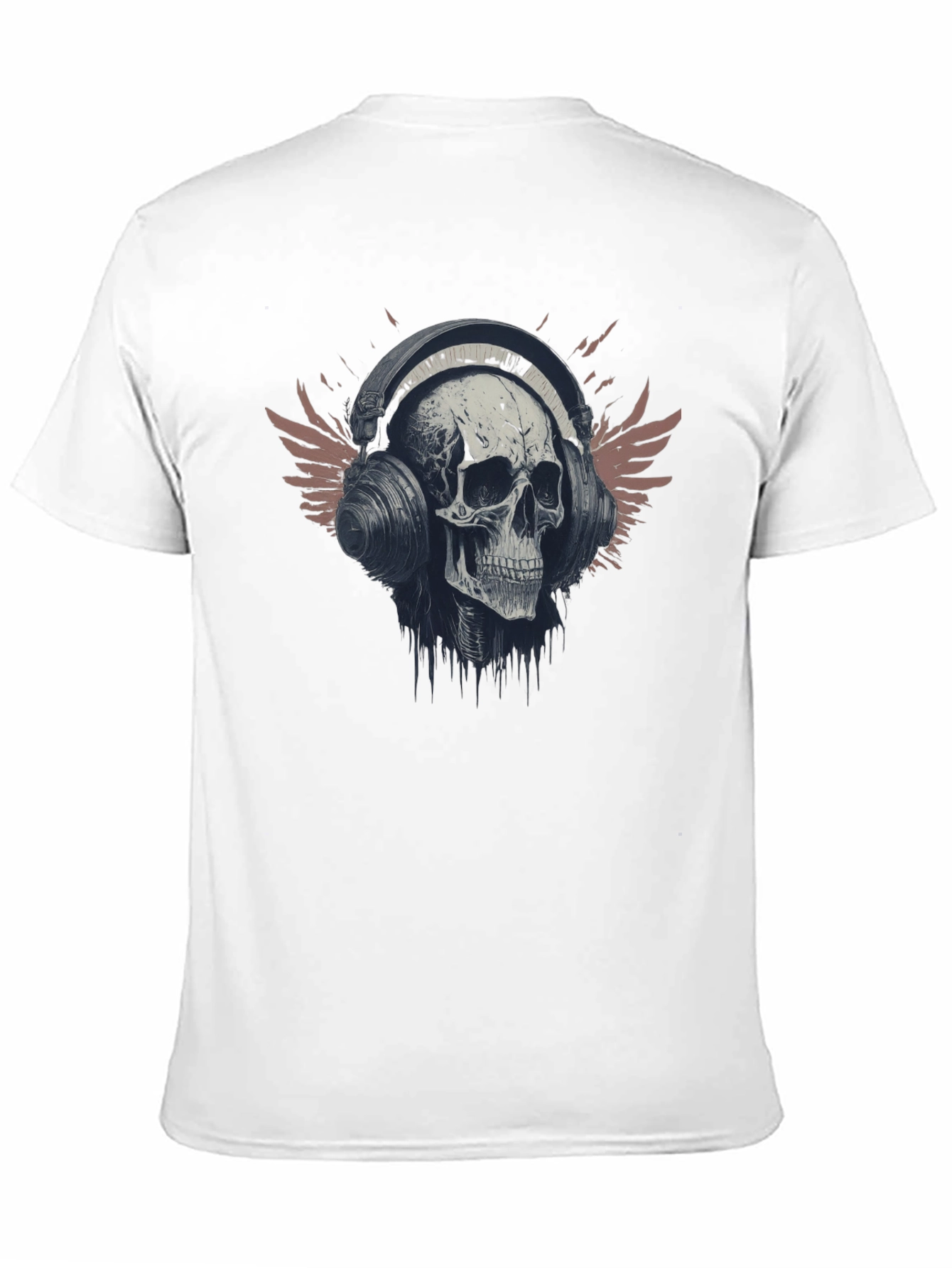 Skull & Headphones Graphic Tee
