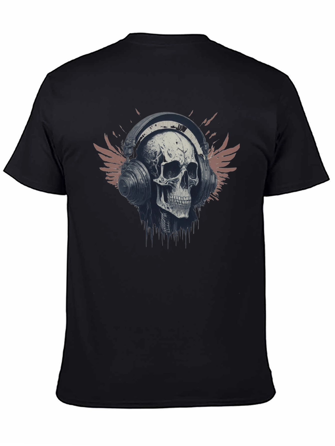 Skull & Headphones Graphic Tee