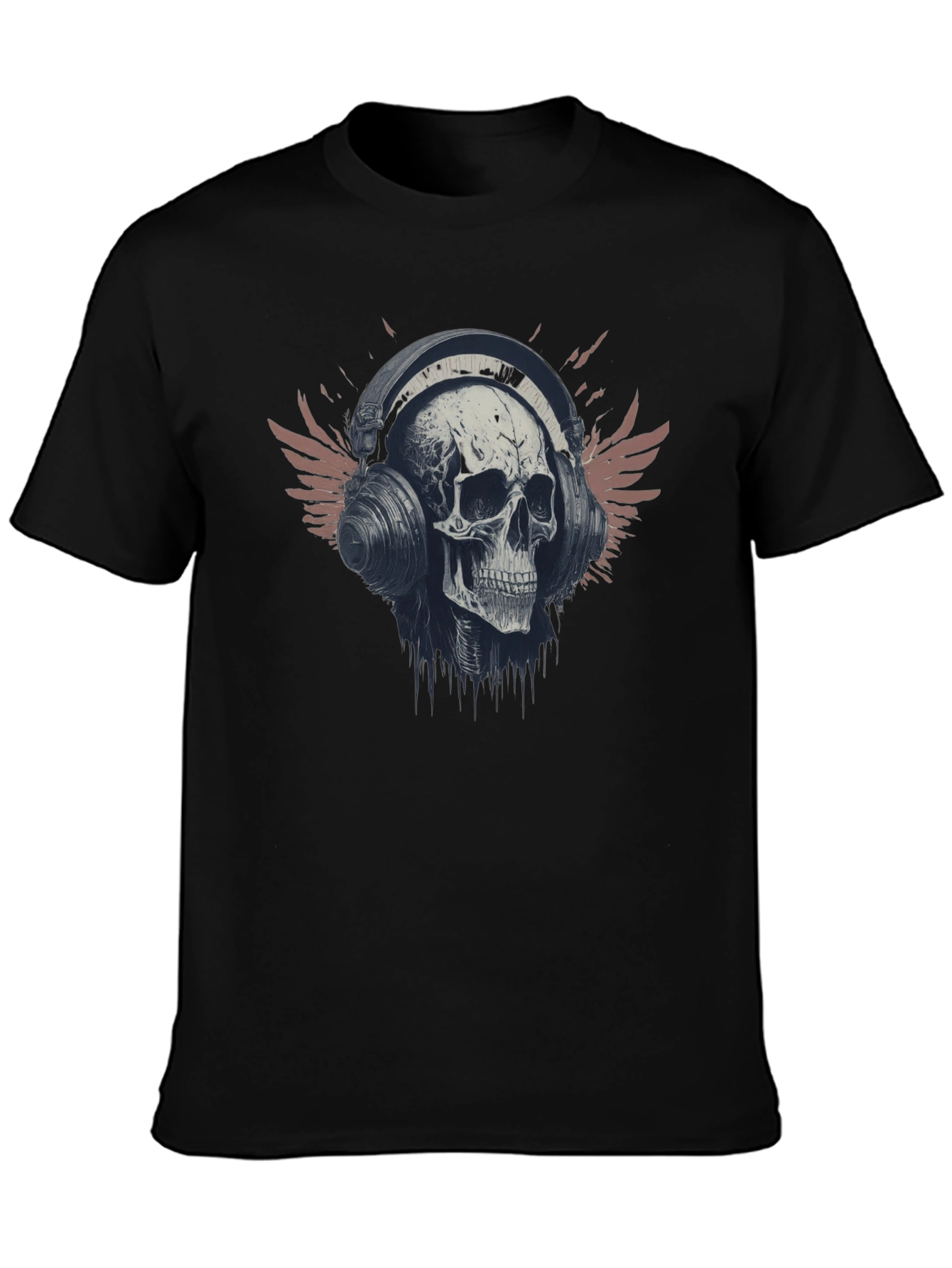 Skull & Headphones Graphic Tee