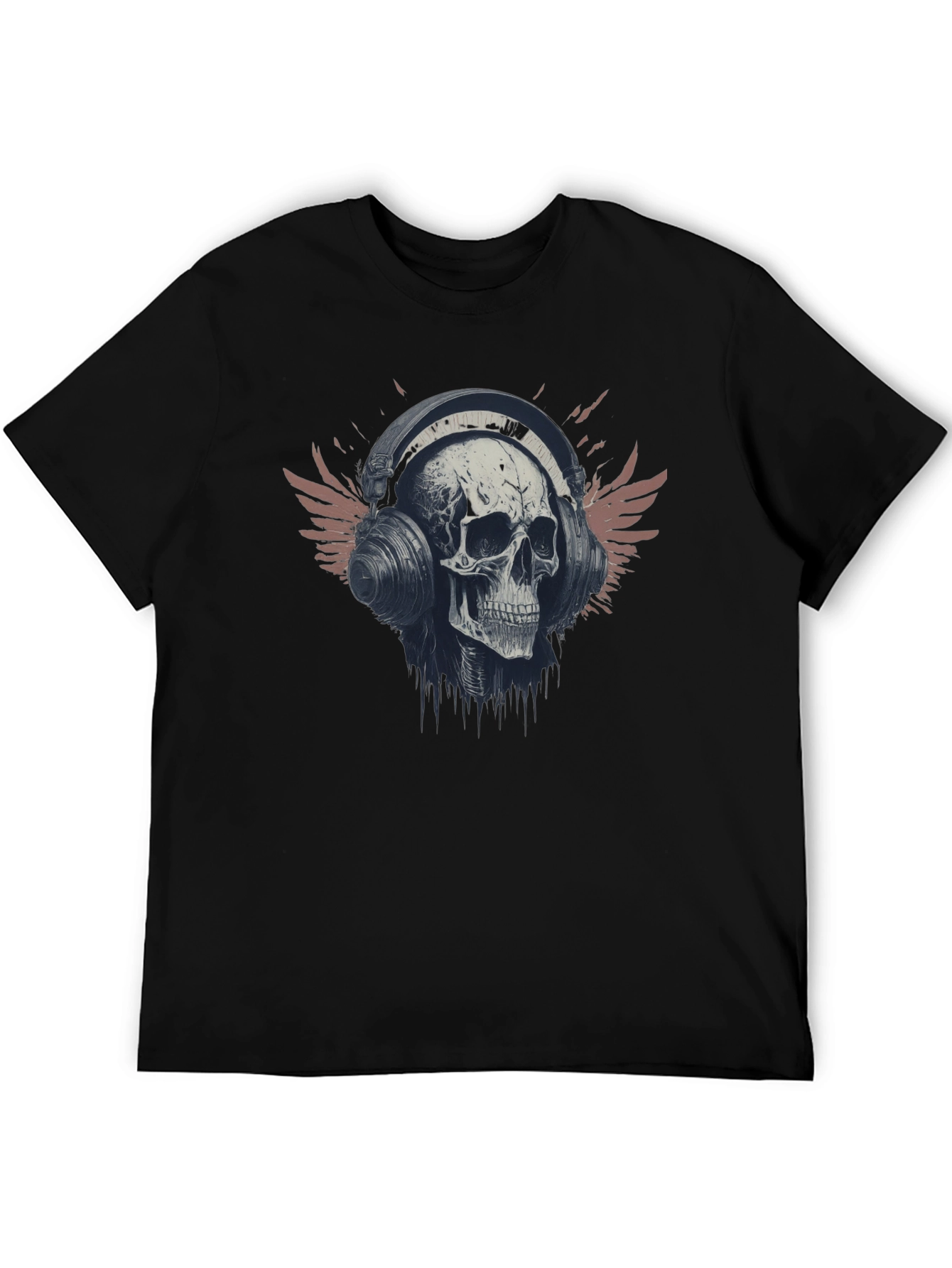 Skull & Headphones Graphic Tee