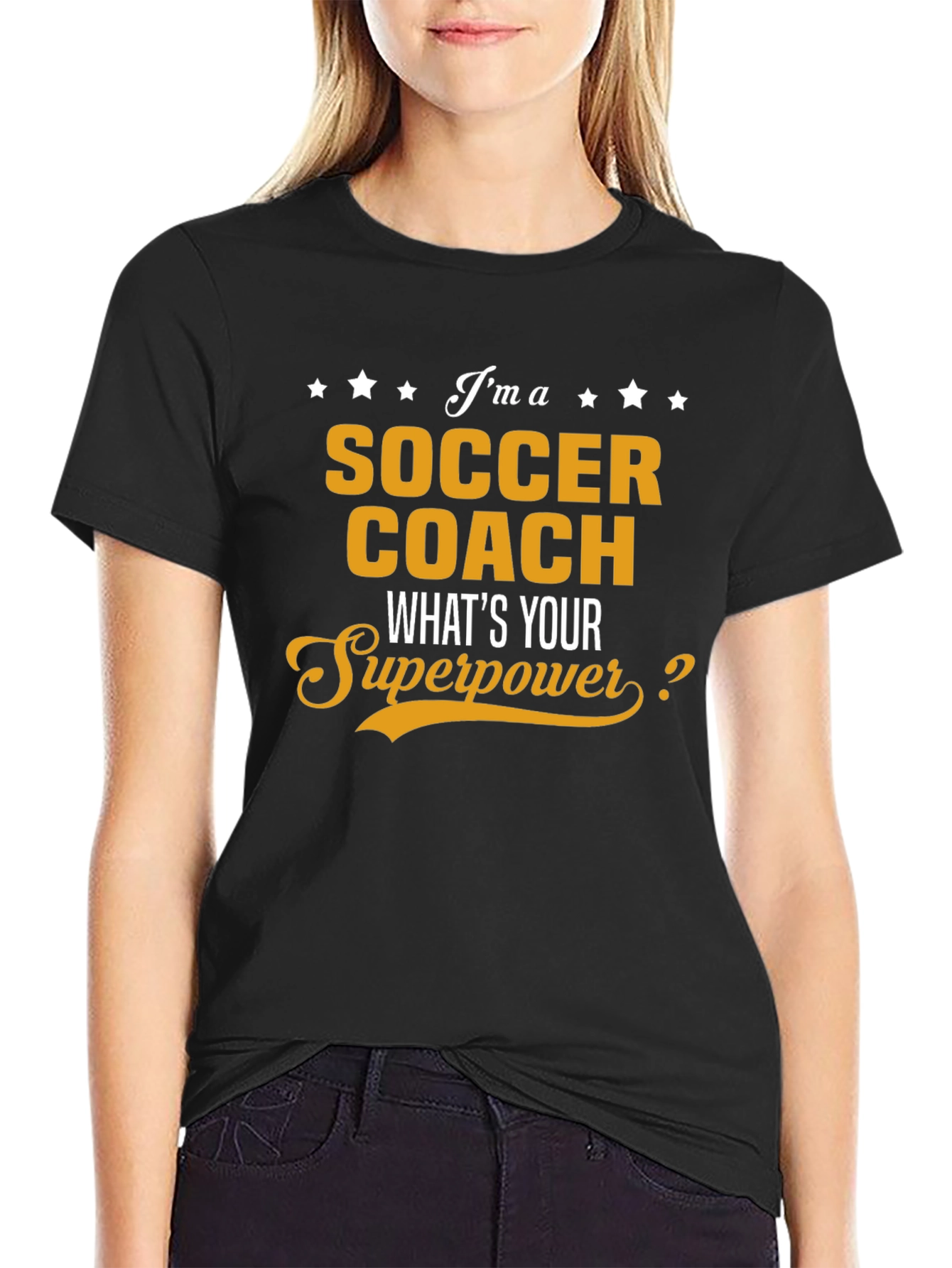 Soccer Coach Superpower T-Shirt - Funny Coaching Tee