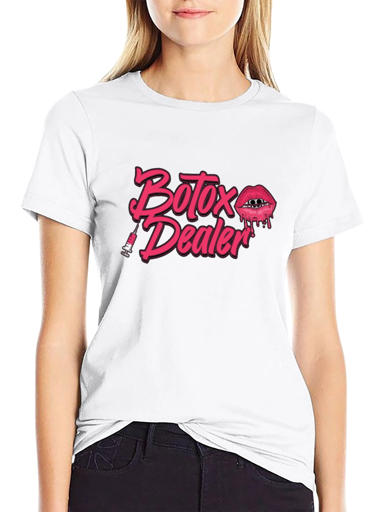 Botox Dealer Graphic Tee - Unisex Black T-Shirt