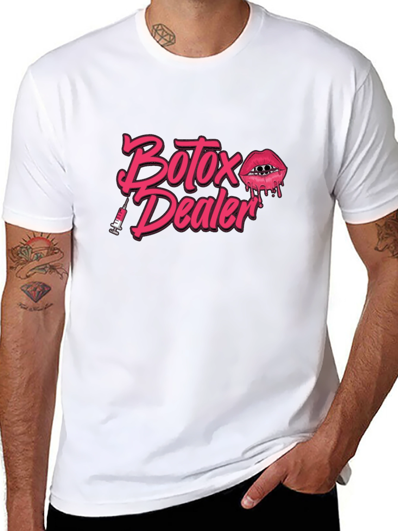 Botox Dealer Graphic Tee - Unisex Black T-Shirt