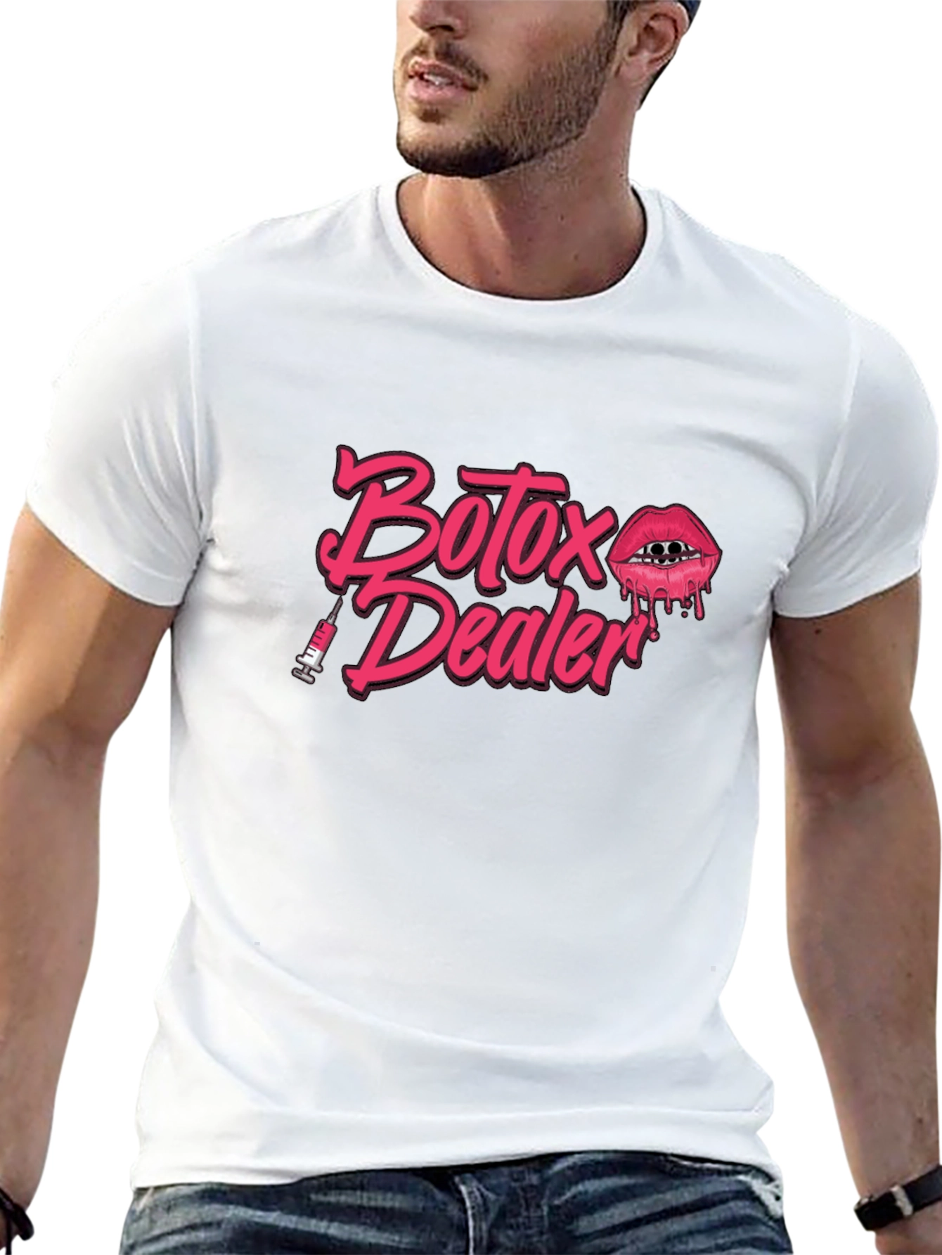 Botox Dealer Graphic Tee - Unisex Black T-Shirt