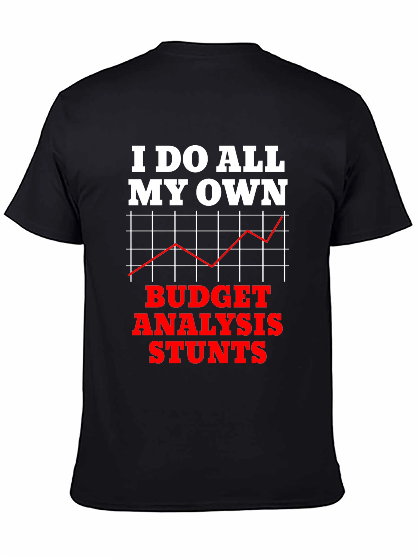 Budget Analysis Stunts Graphic Tee