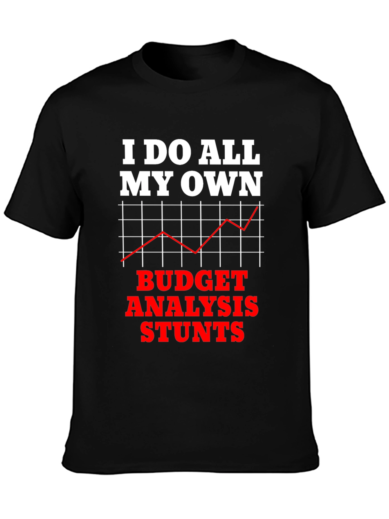 Budget Analysis Stunts Graphic Tee