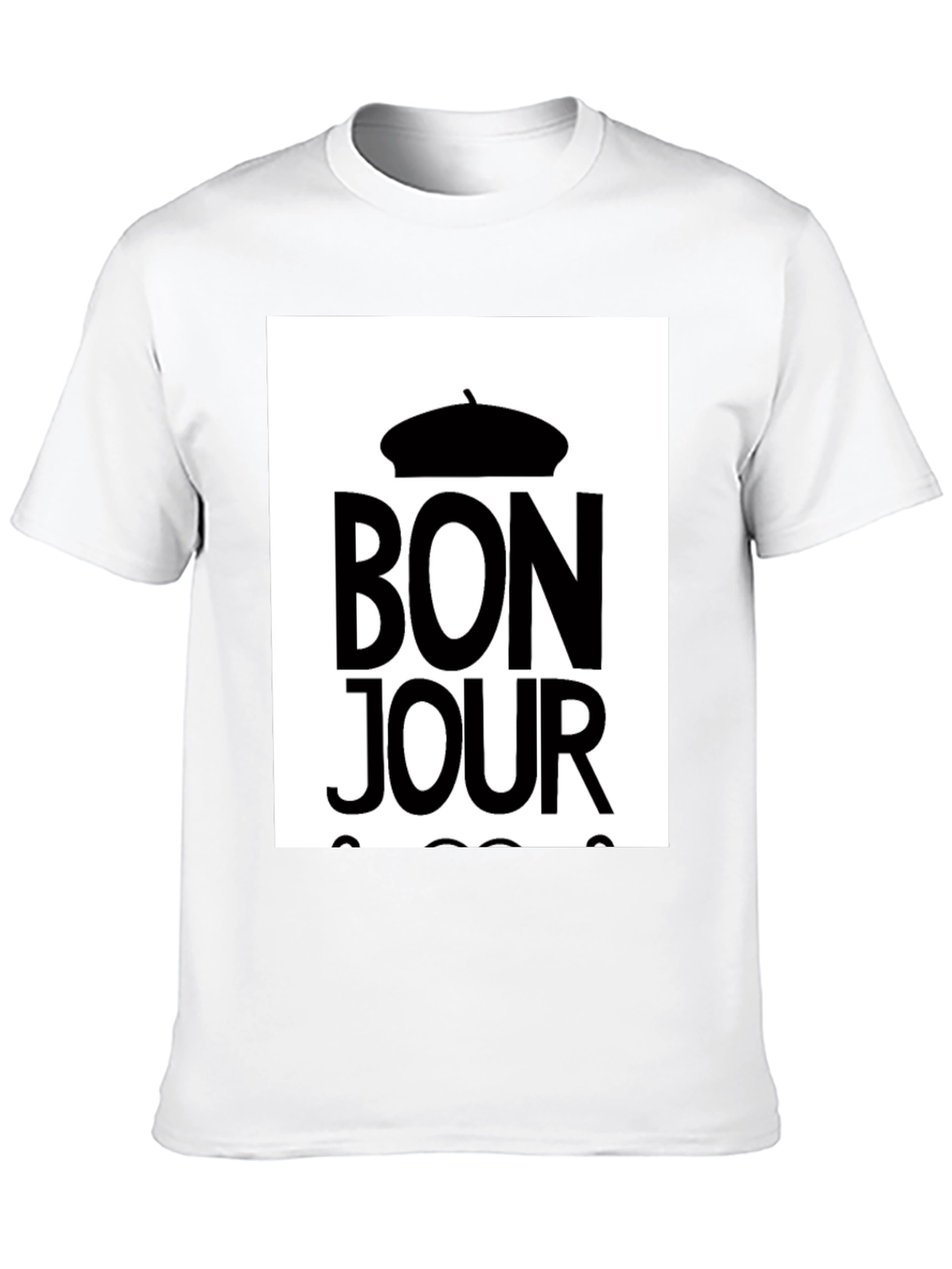 Bonjour T-Shirt - French Style Tee