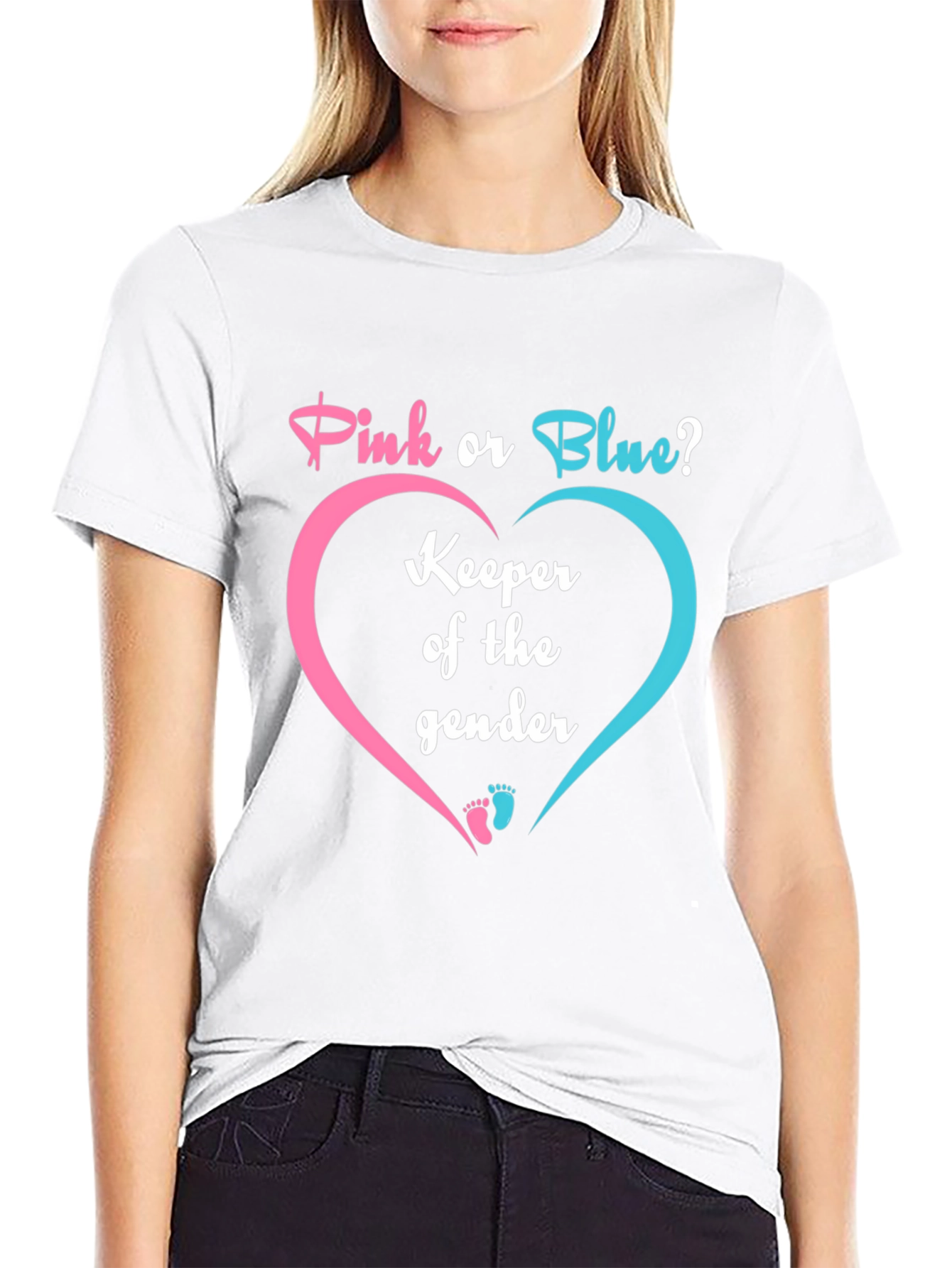 Pink or Blue Gender Reveal T-Shirt