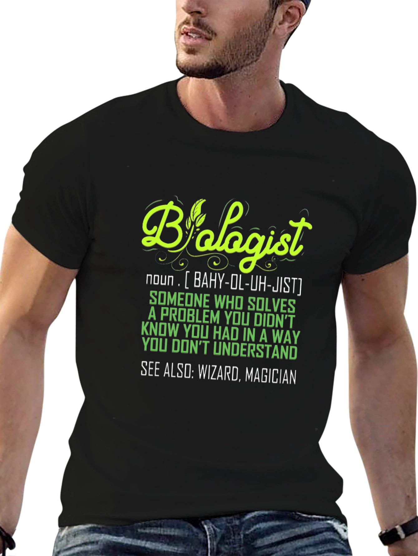 Biologist Definition T-Shirt - Funny Science Tee