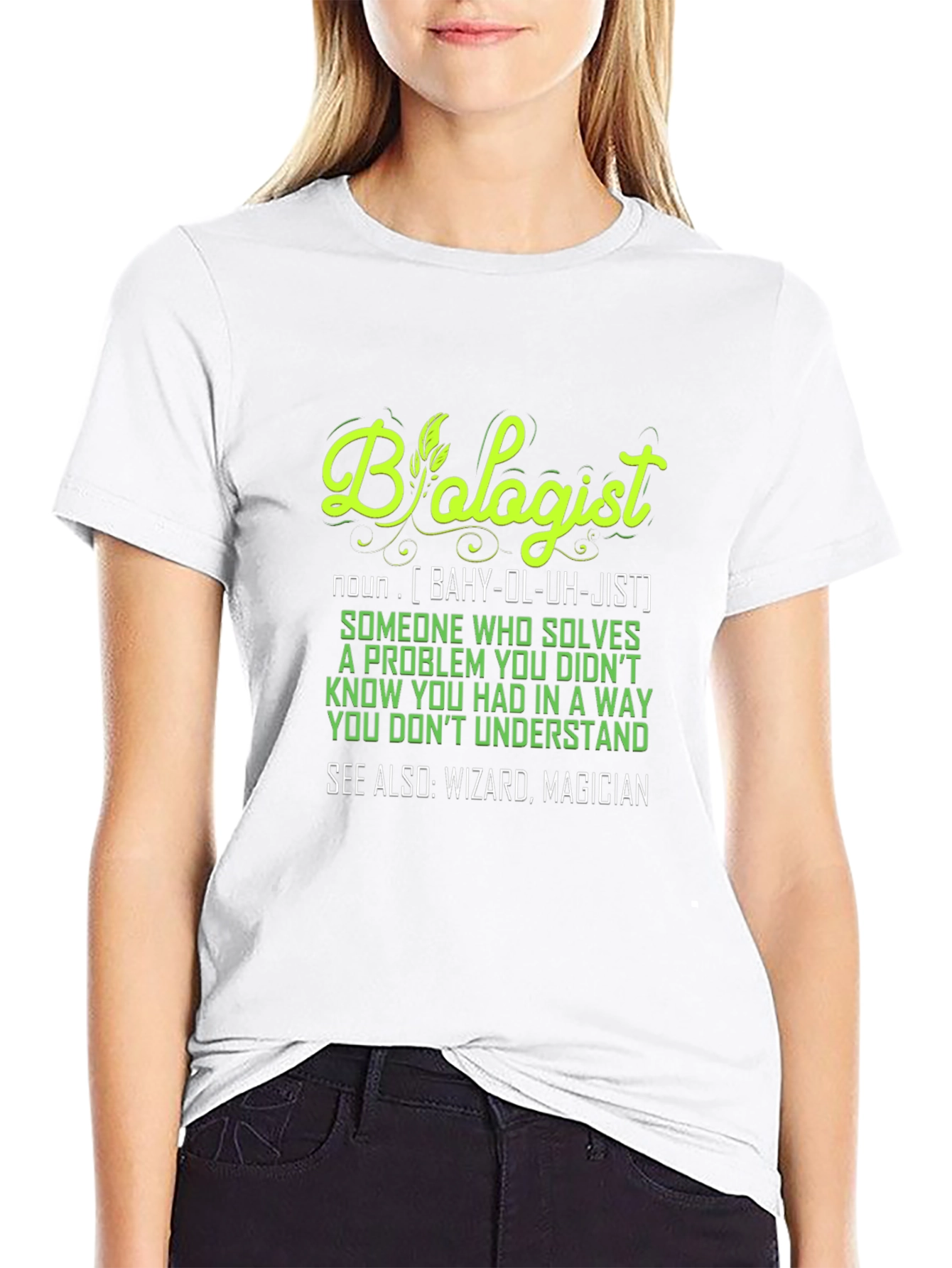 Biologist Definition T-Shirt - Funny Science Tee