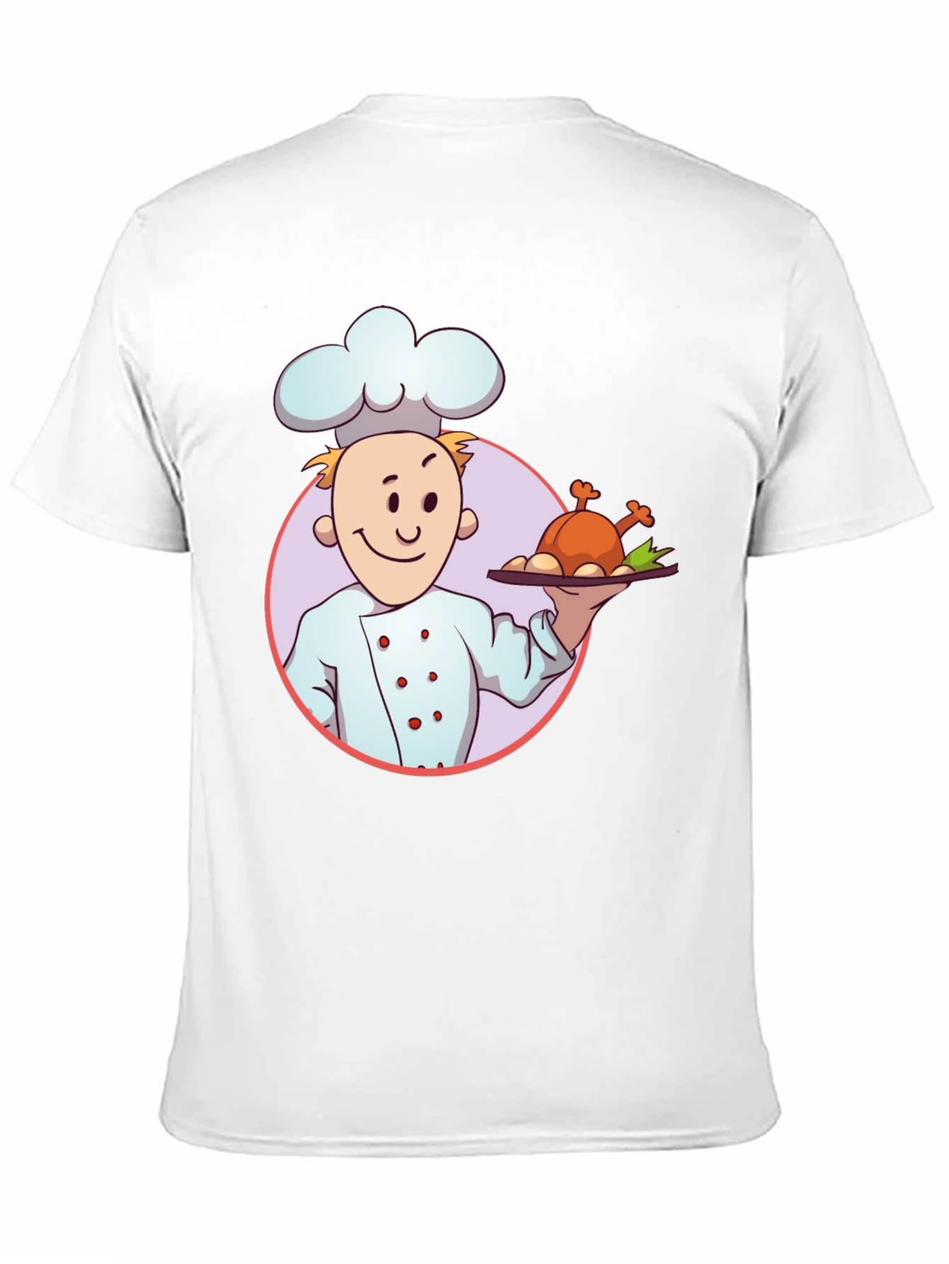 Chef Cartoon Graphic T-Shirt