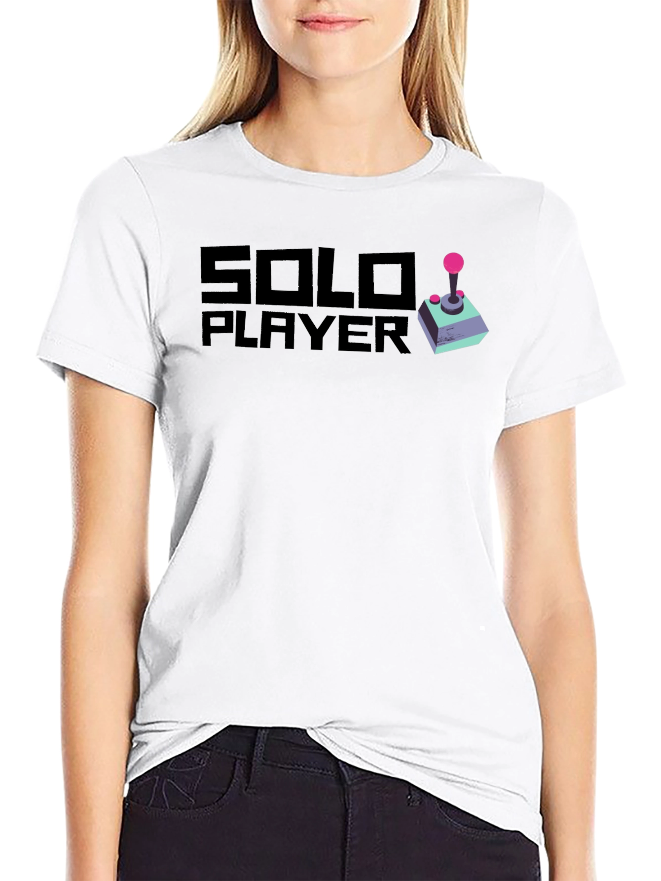 Solo Player Graphic T-Shirt - Gamer Style