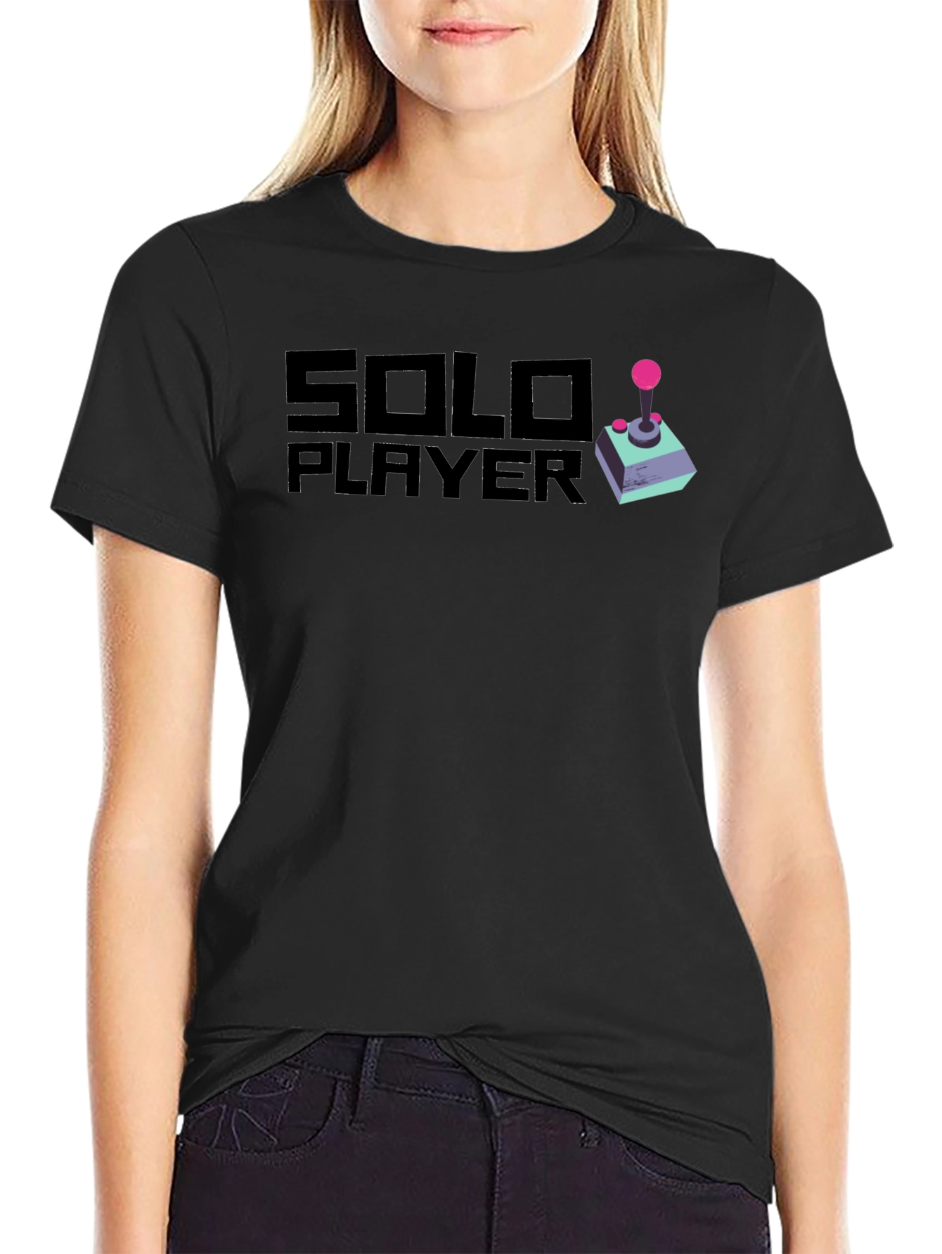 Solo Player Graphic T-Shirt - Gamer Style