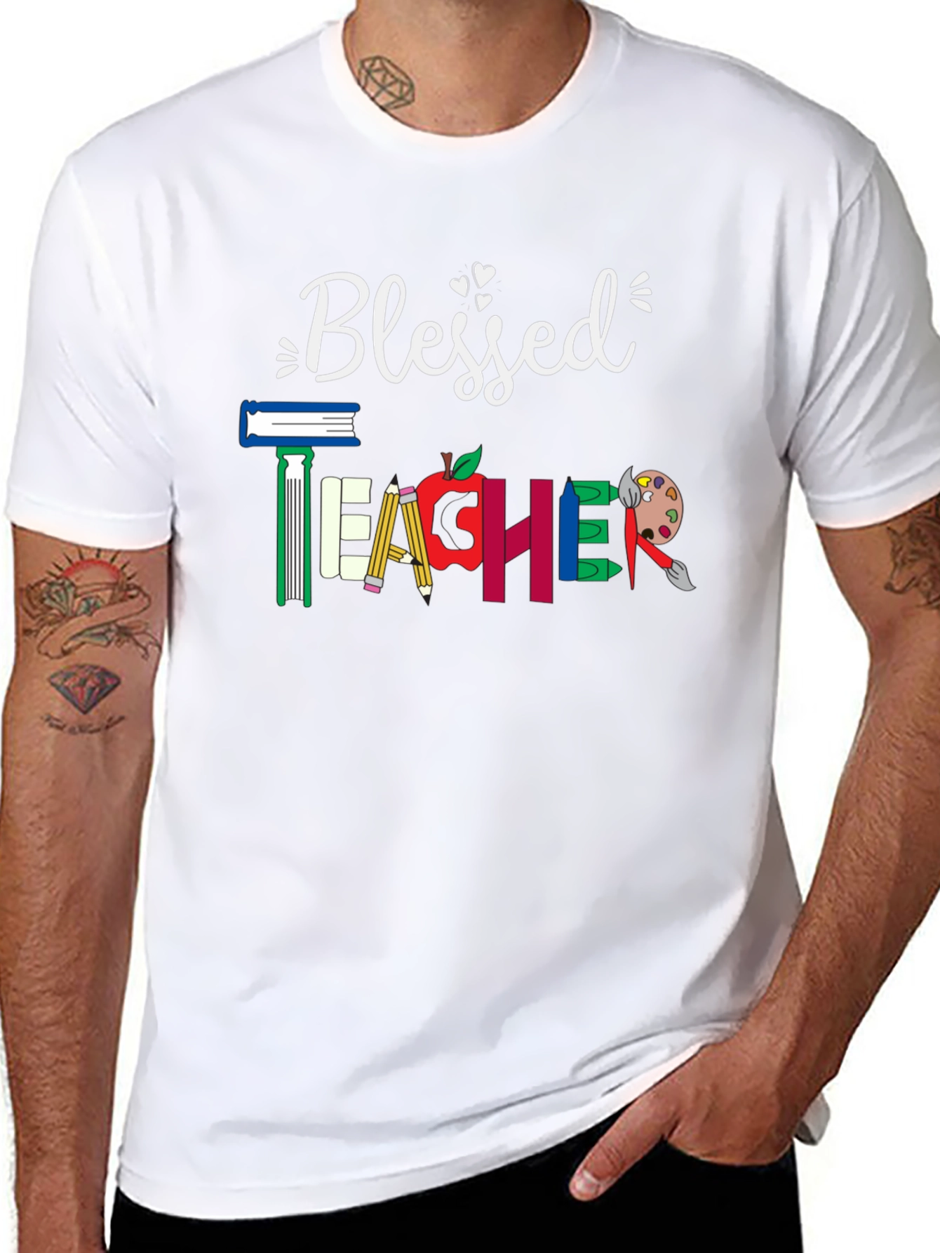 Blessed Teacher T-Shirt - School Apparel