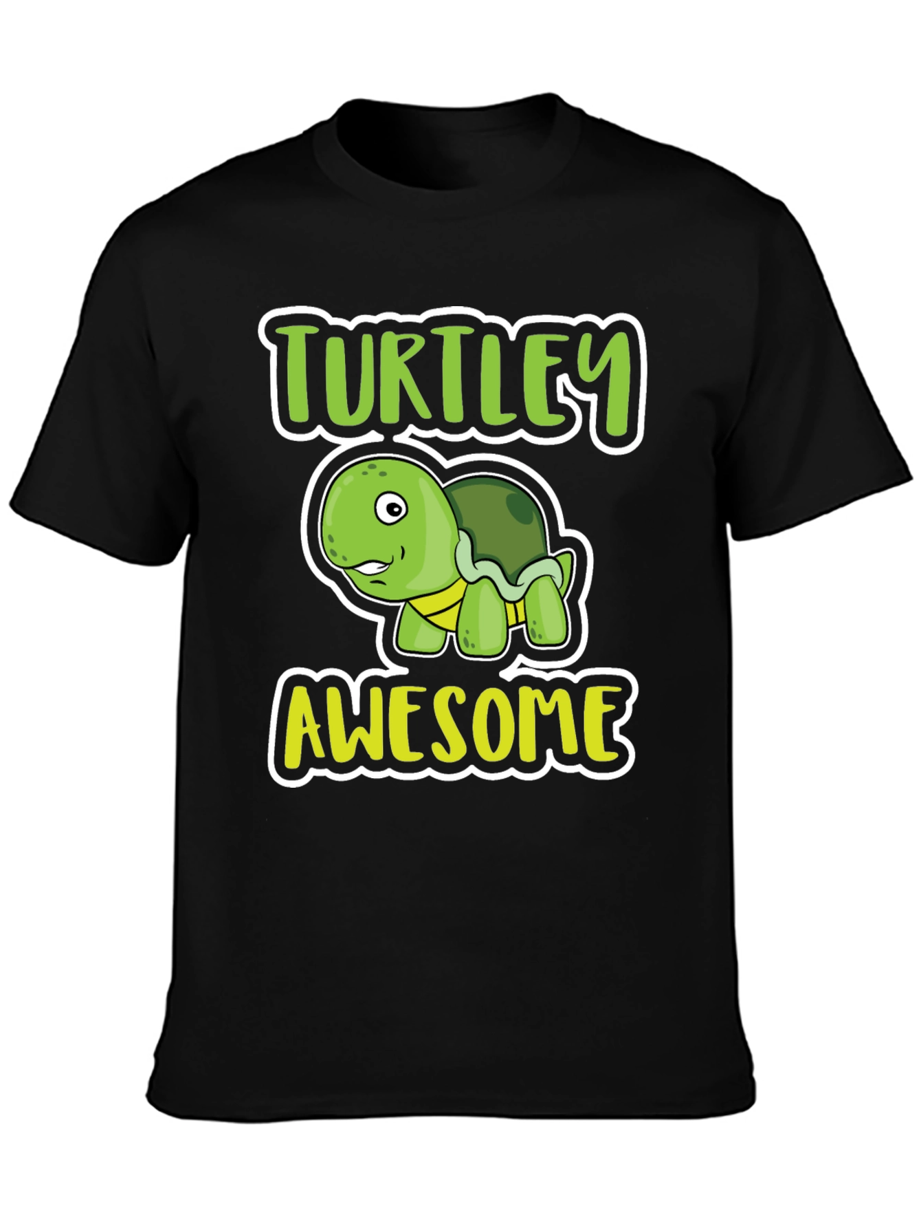 Turtley Awesome T-Shirt - Cute Turtle Graphic Tee