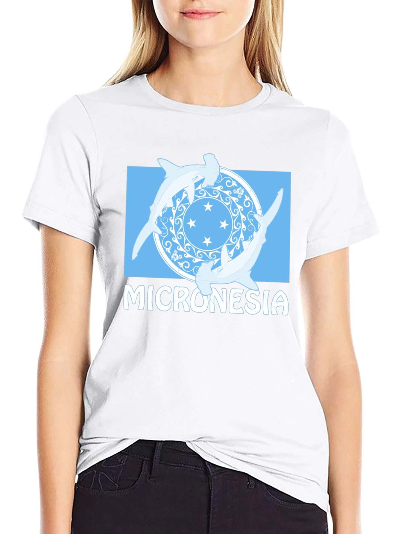 Micronesia Shark T-Shirt - Island Pride