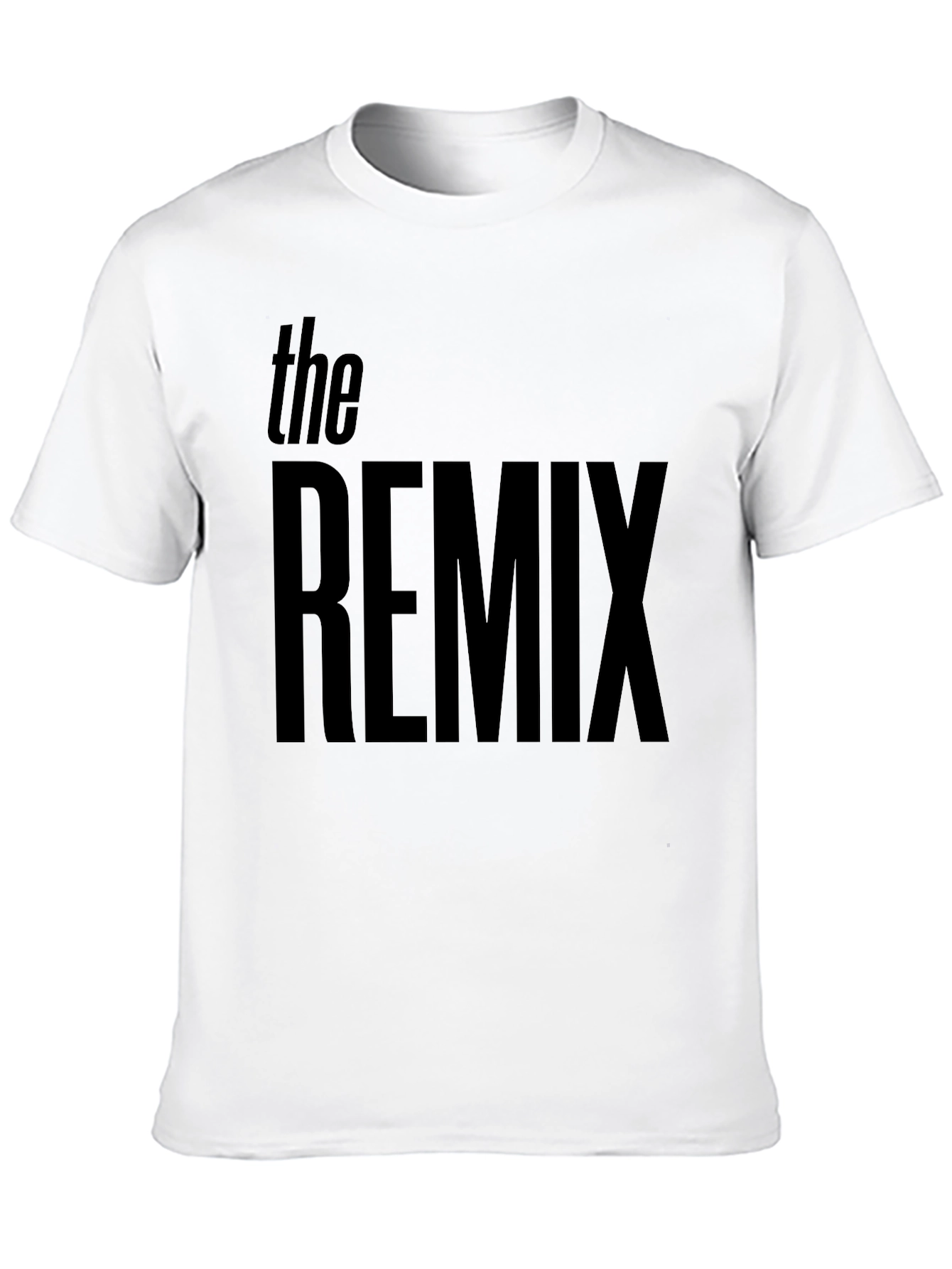 The Remix Black Graphic T-Shirt