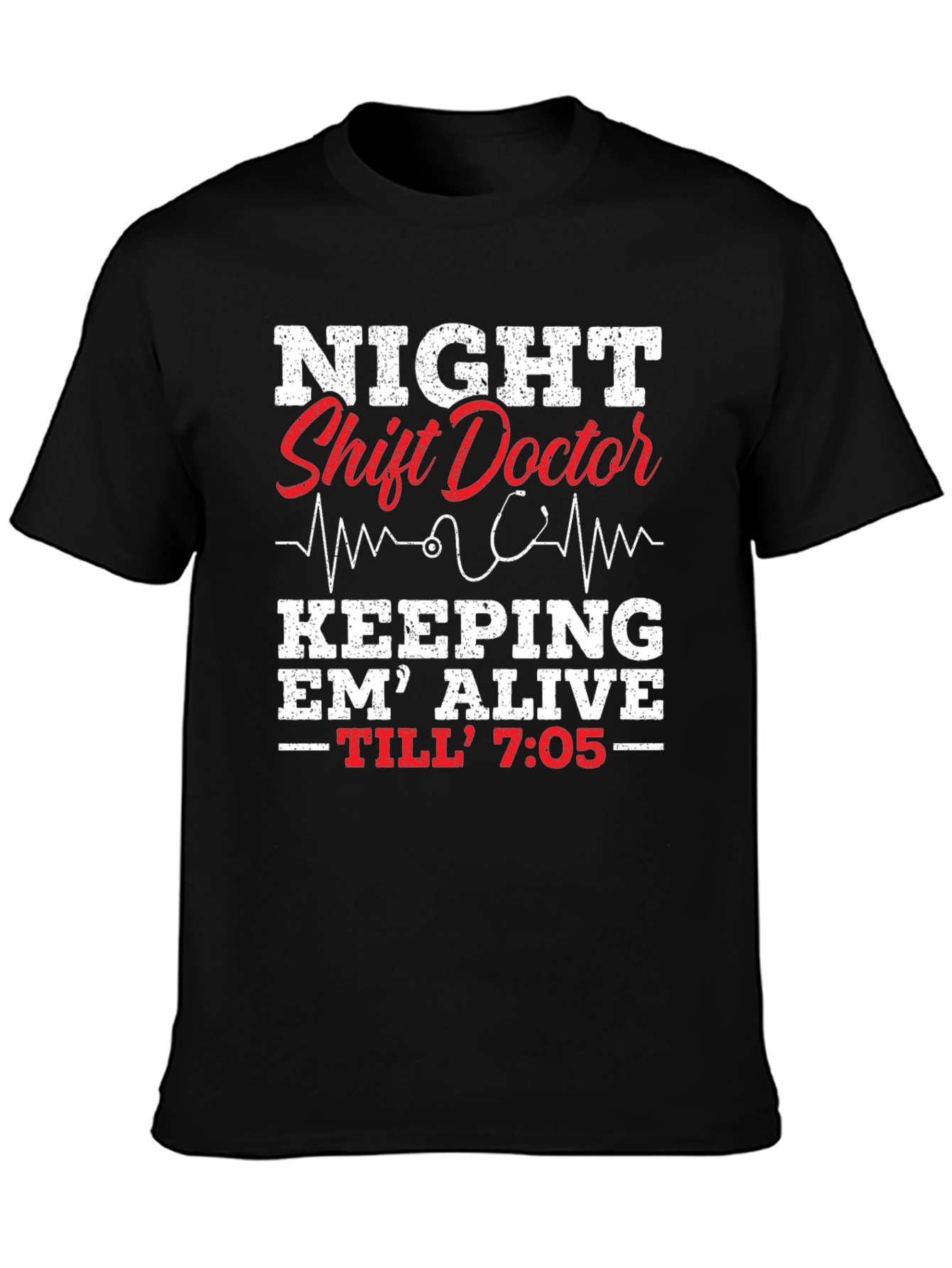 Night Shift Doctor Graphic T-Shirt
