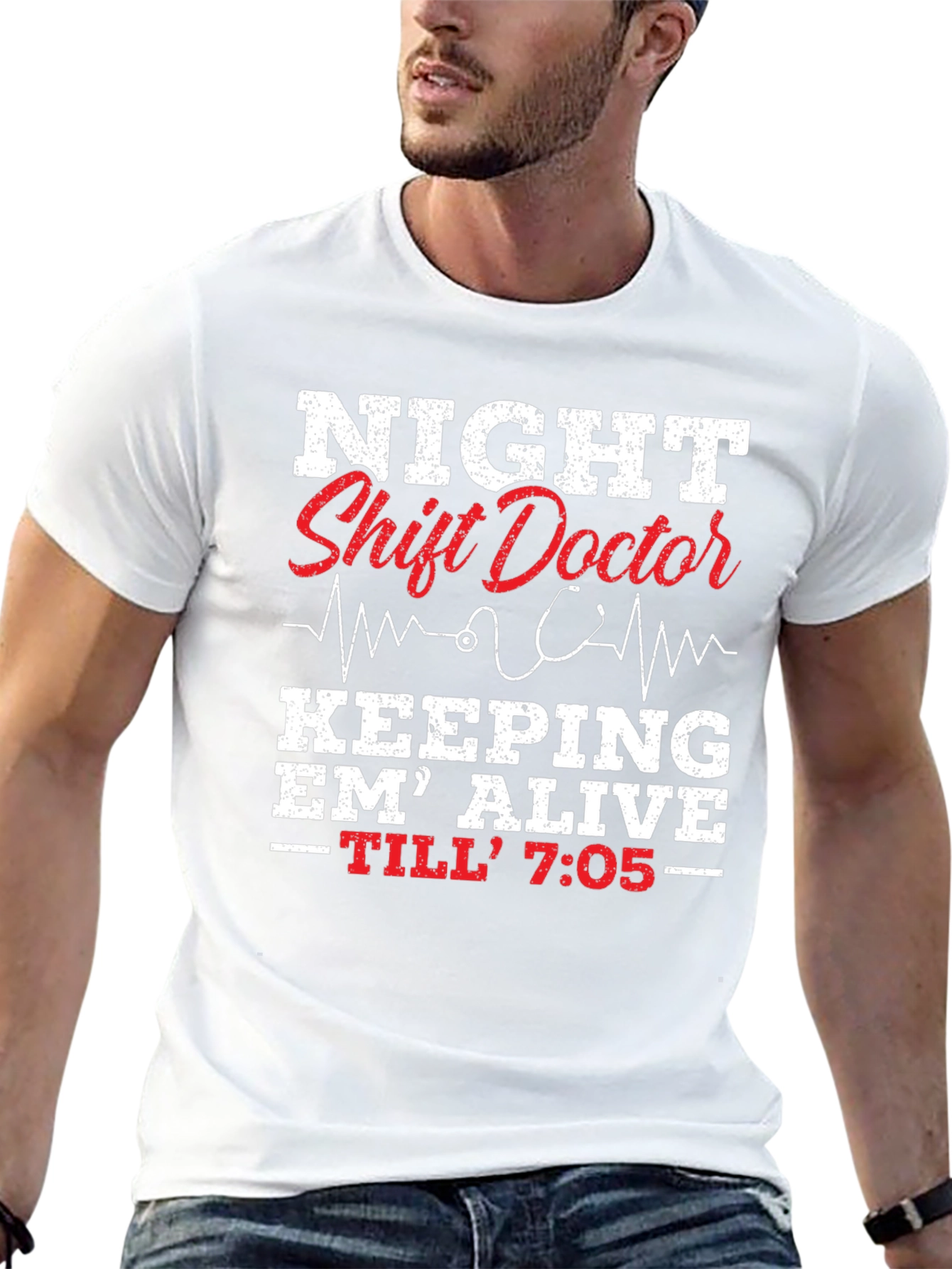 Night Shift Doctor Graphic T-Shirt