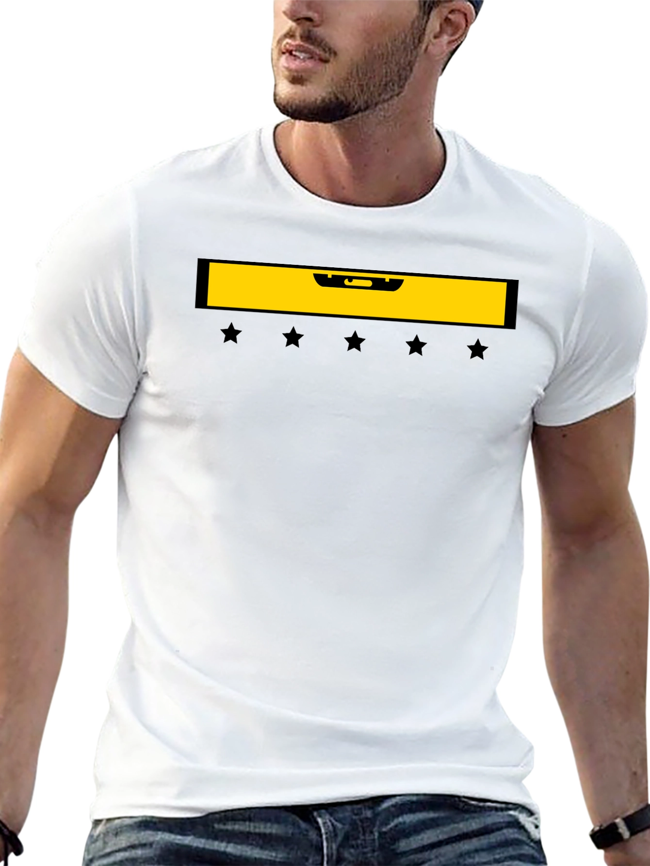 Level Tool Graphic Tee - Mens Black T-Shirt